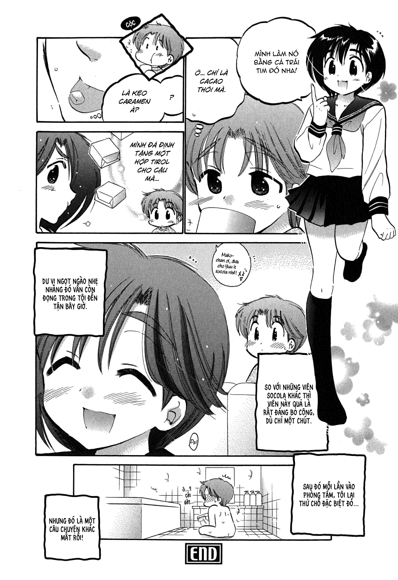 Đọc truyện hentai Mako-chan to Asobo! - Chap 3: Cùng chơi ở nhà tắm nào