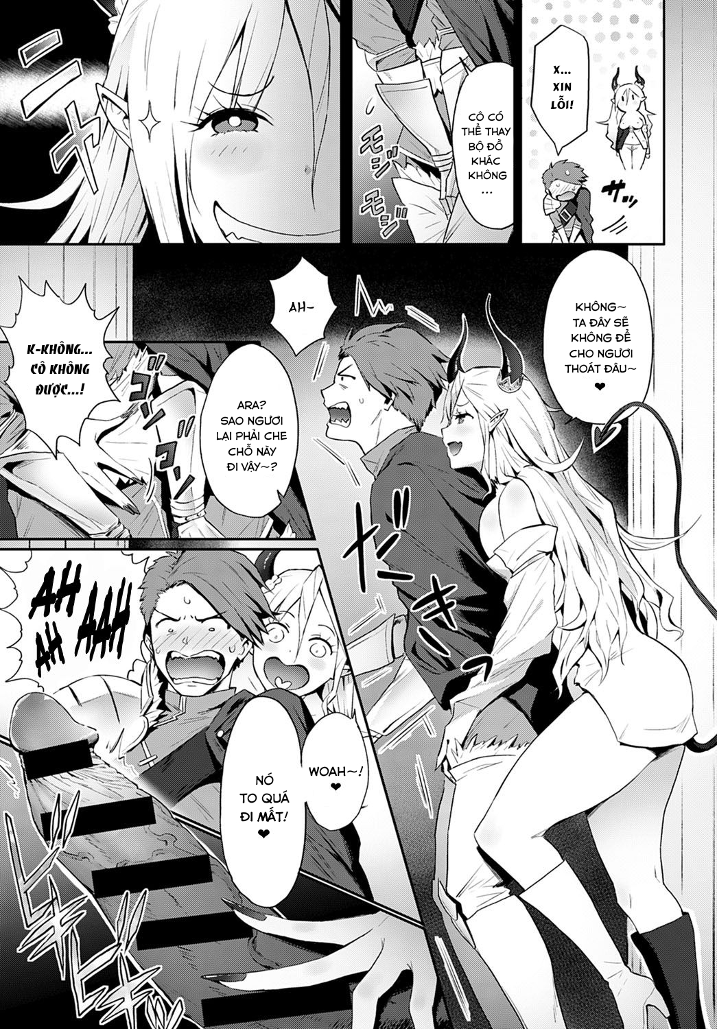 Đọc truyện hentai Omae no You na Maou ga Iru ka!! - Oneshot