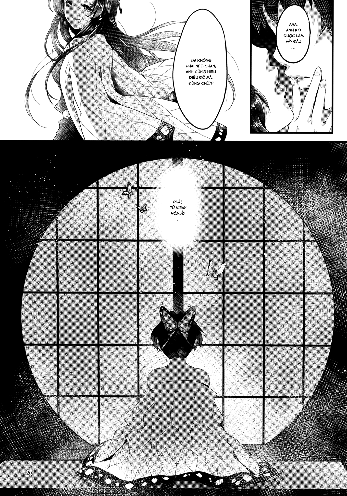 Đọc truyện hentai Chào mừng đến Trang viên Hồ Điệp - Chap 2: Shinobu Kochou