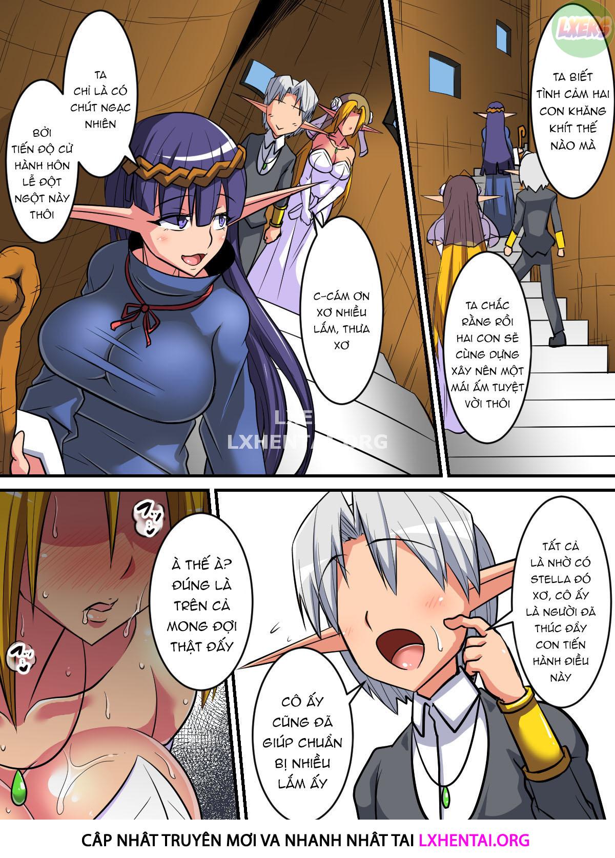 Đọc truyện hentai Having a Culture Exchange With an Elf Mother and Daughter - Chap 3 ~Impregnating Mother And Daughter Edition~ | [END]