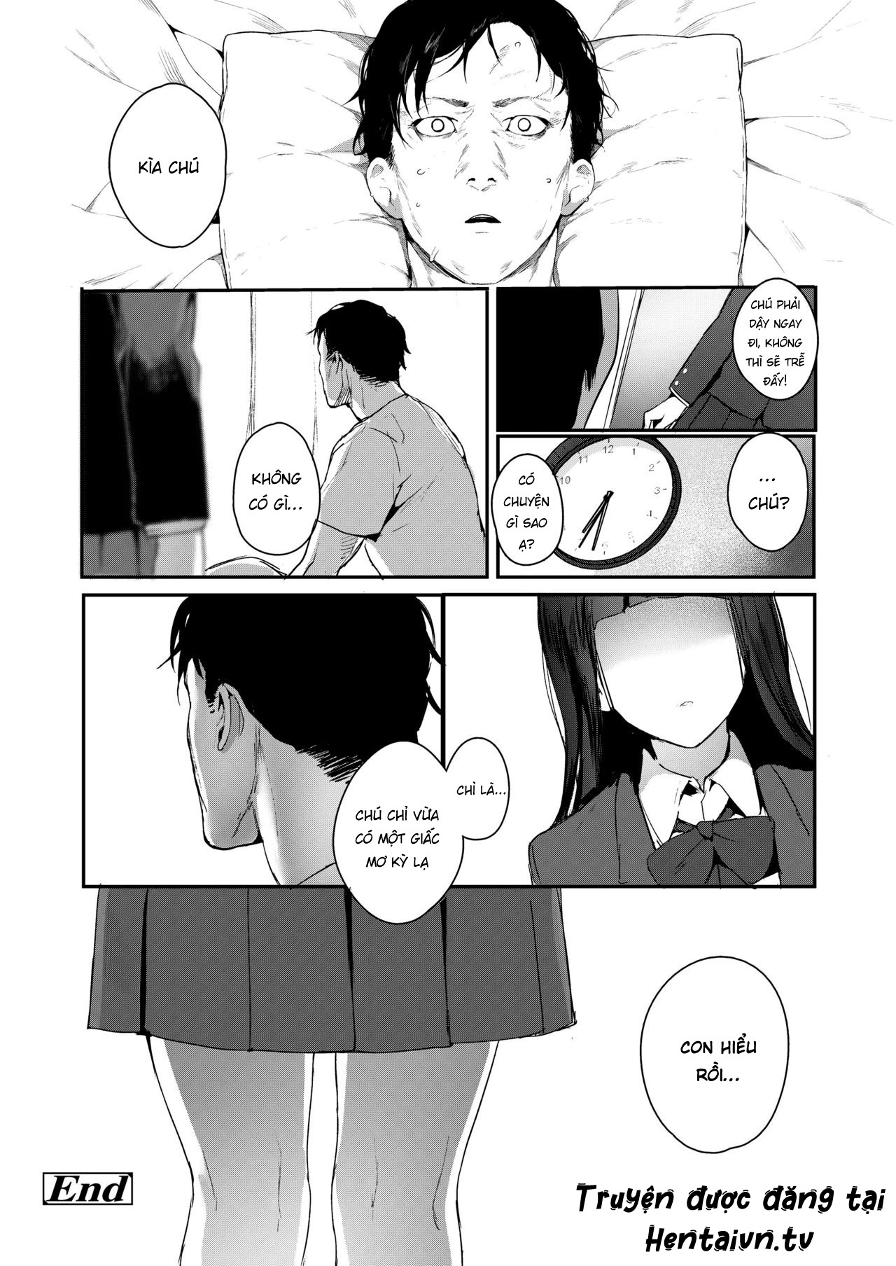 Đọc truyện hentai Mỗi khi tôi ngủ, tôi đều mơ thấy cháu gái mình - Oneshot