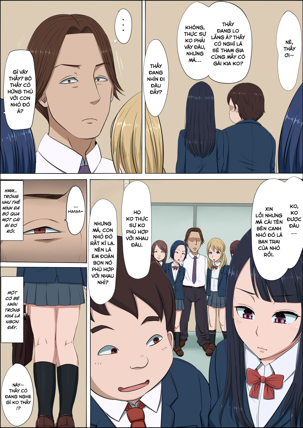 Đọc truyện hentai NETORI nhỏ bạn gái của thằng học sinh béo ú - Chap 1: Con mồi ngon