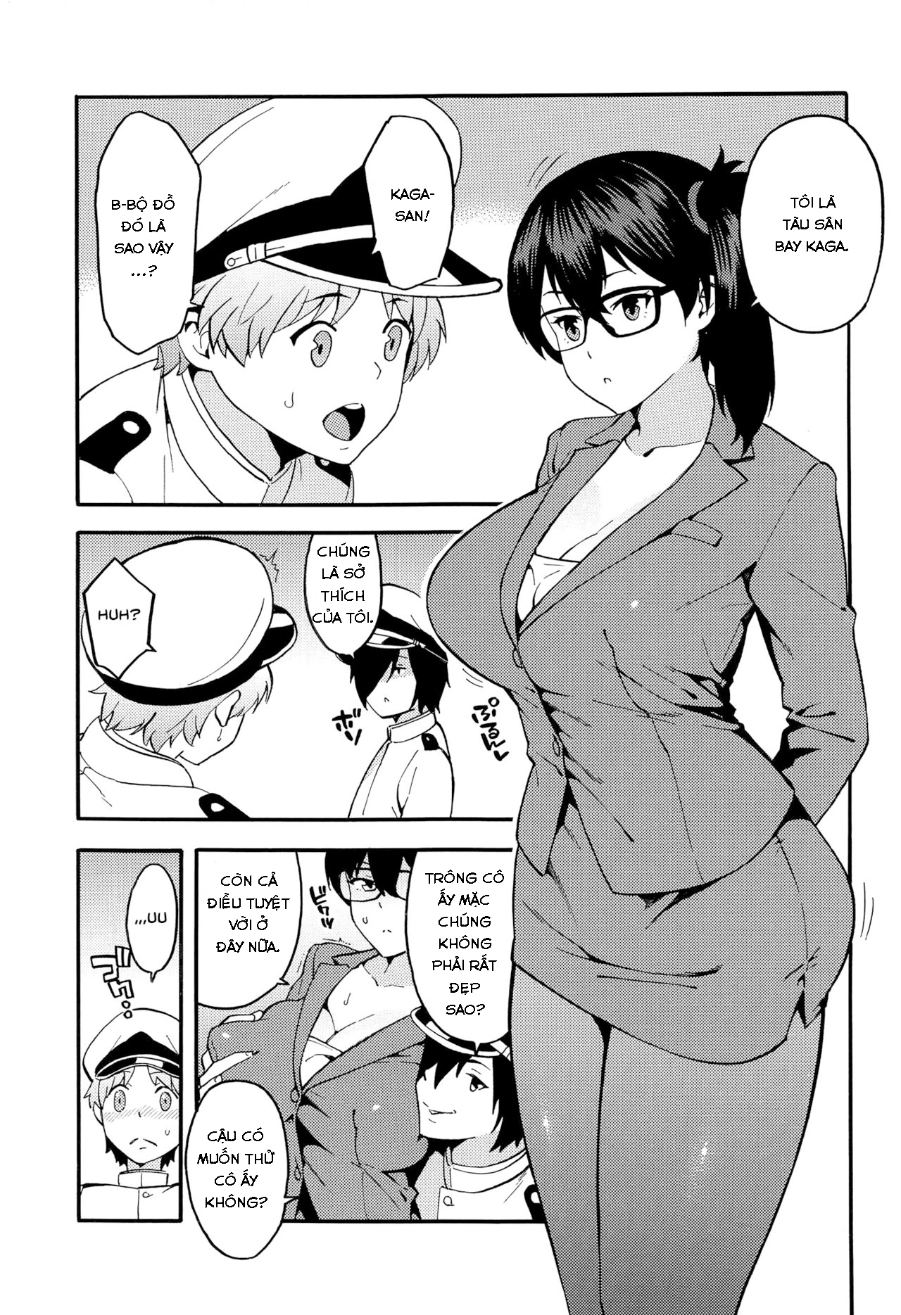Đọc truyện hentai Office Lady Kaga - Oneshot