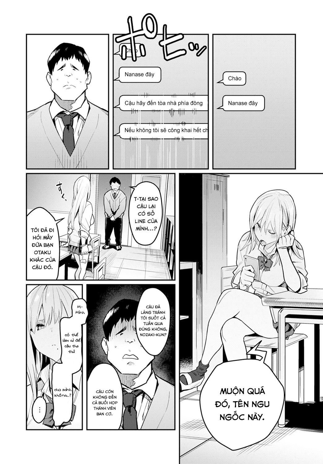 Đọc truyện hentai Người đẹp và Quái vật ~version cô nàng Gyaru và anh chàng Otaku đáng ghê tởm~ - Chap 1