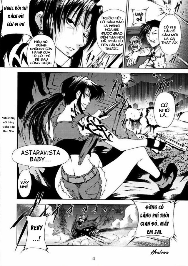 Đọc truyện hentai BLACK BERETTA (Black Lagoon) Oneshot