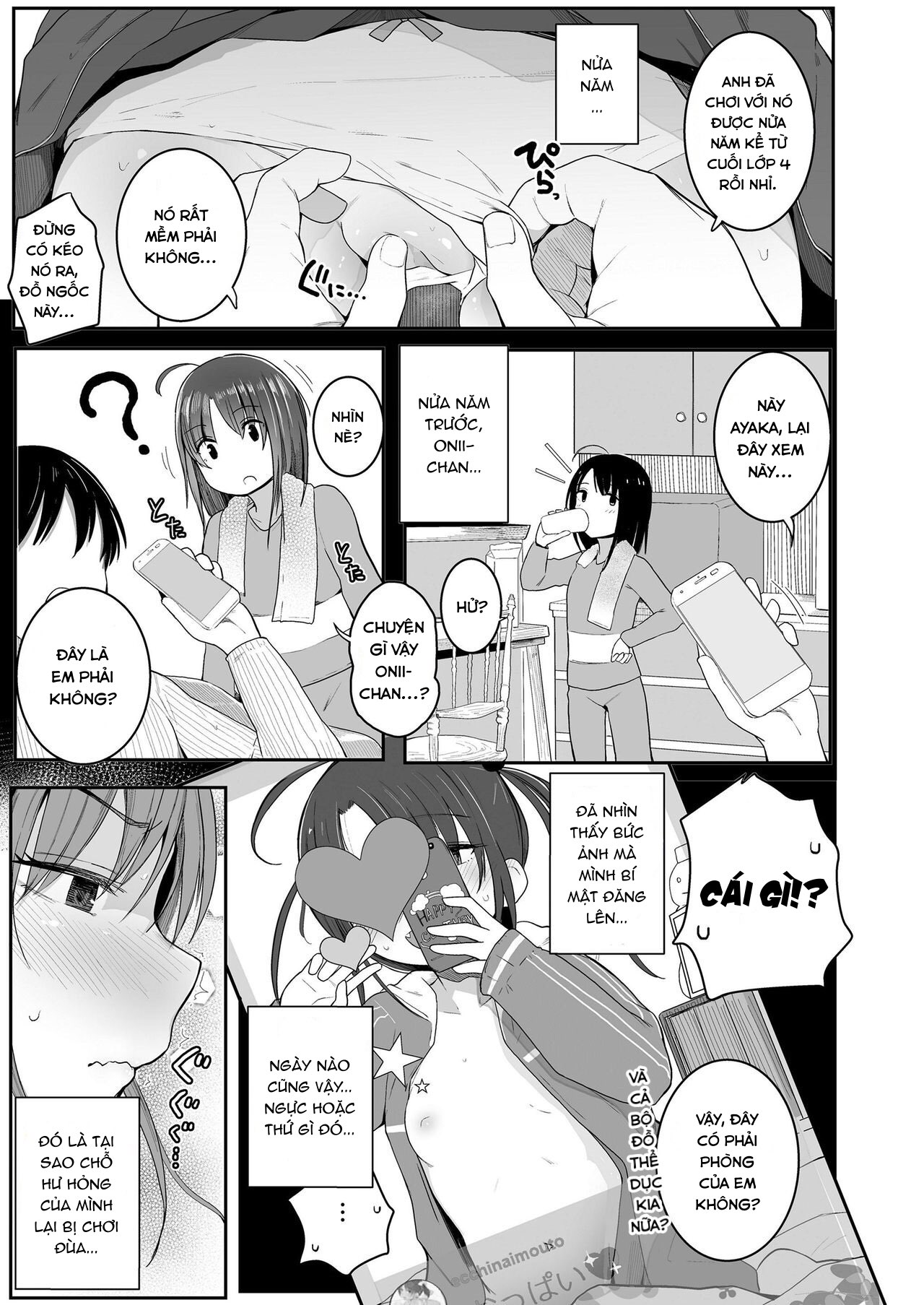 Đọc truyện hentai Bí mật của cô em gái nhỏ - Oneshot