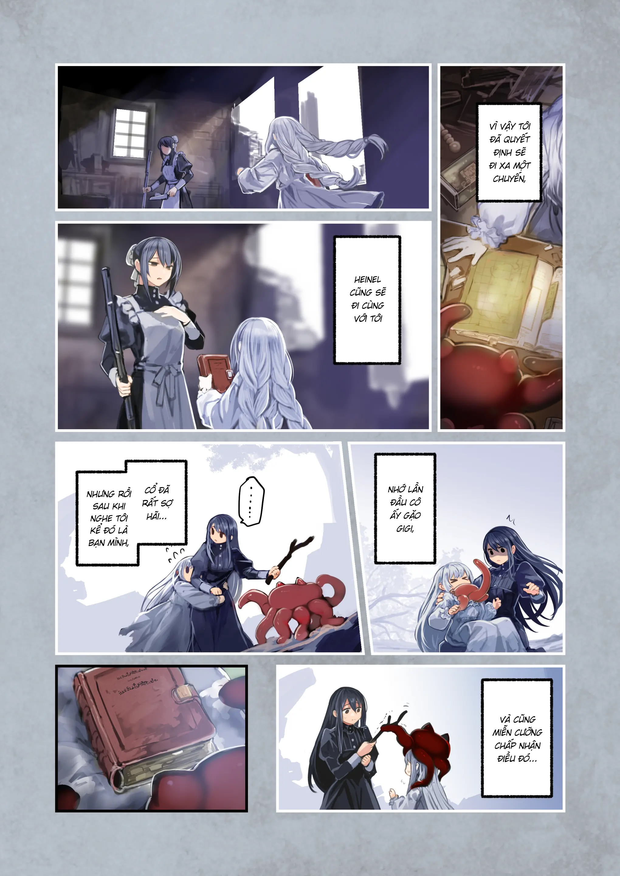 Đọc truyện hentai Tình yêu của cô chủ nhỏ và chú bạch tuộc - Chap 2 [END?]