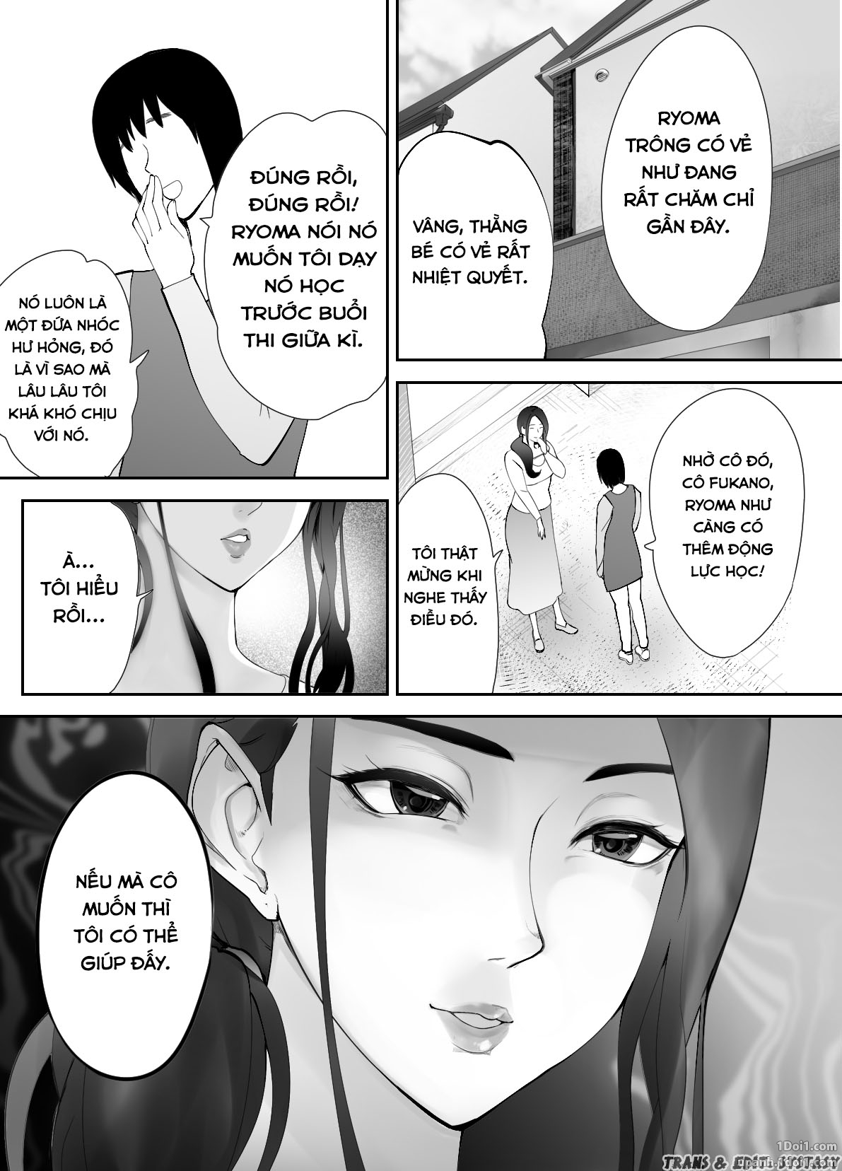 Đọc truyện hentai Thịt mẹ bạn - Chap 3.2
