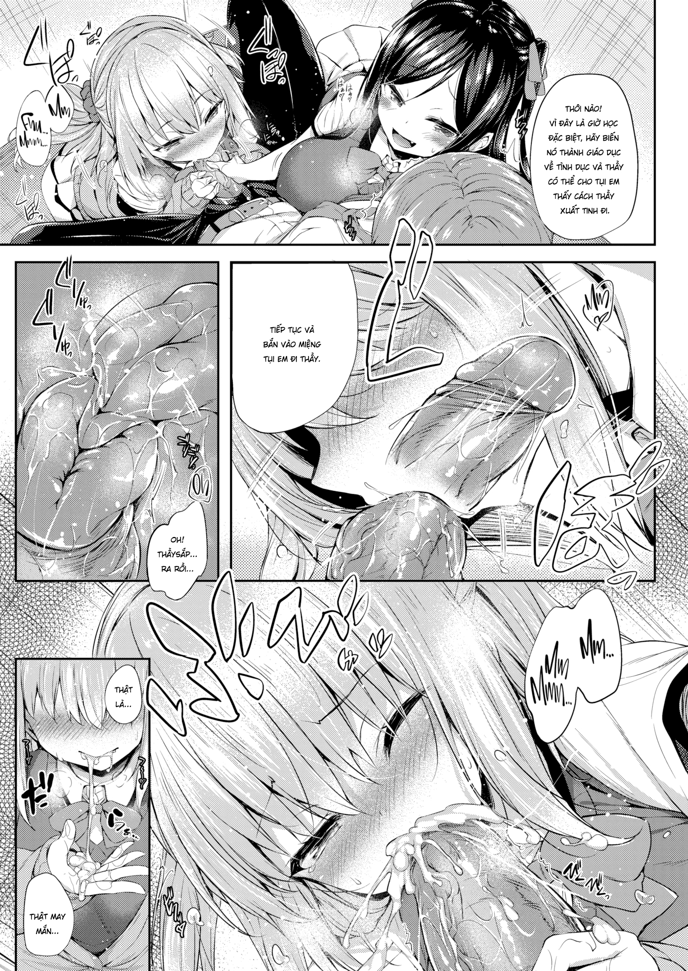 Đọc truyện hentai Trò Chơi Bí Mật Sau Giờ Học - Oneshot 1