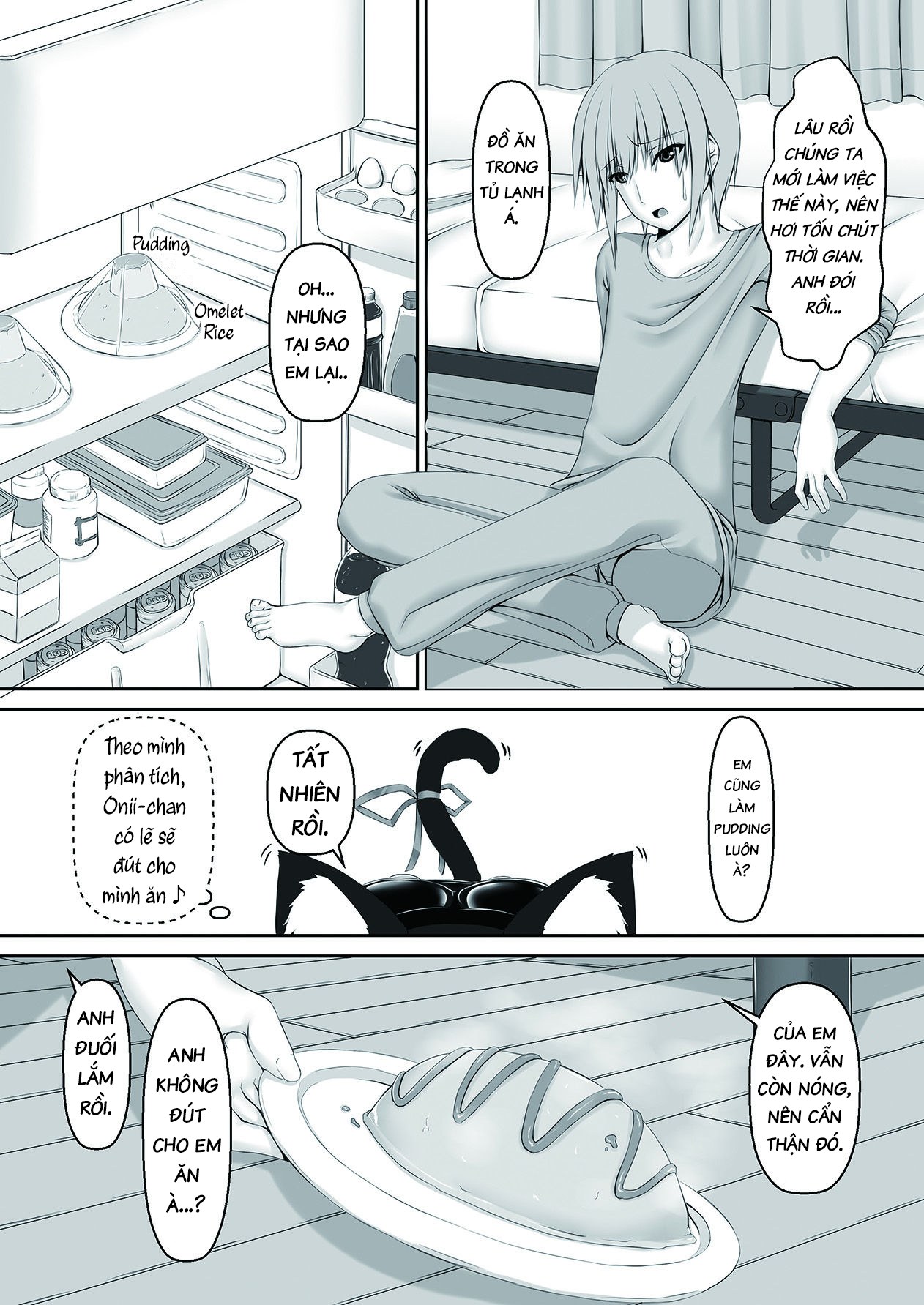 Đọc truyện hentai Kuroneko Choco Ice - Chap 3