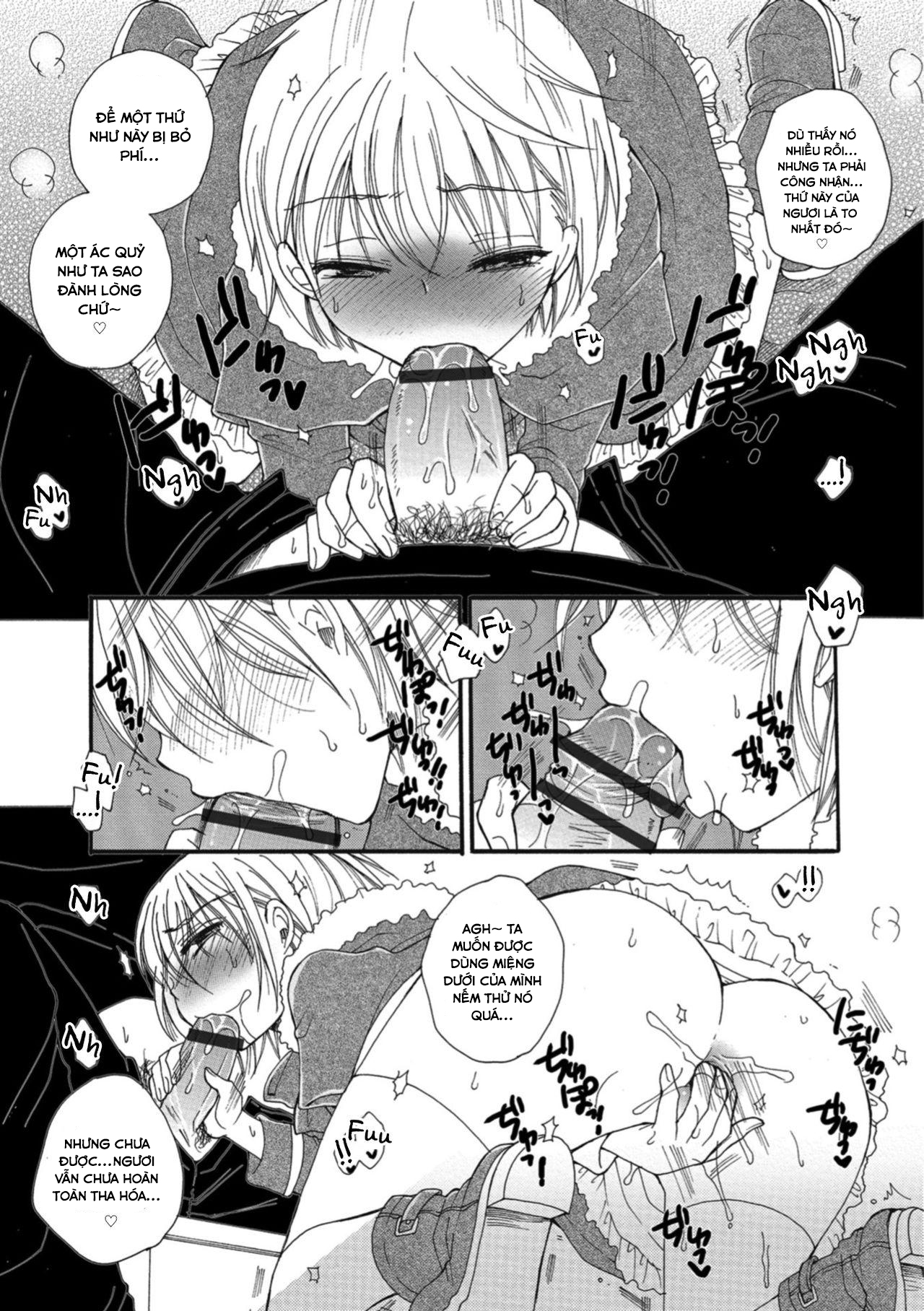 Đọc truyện hentai Cha xứ và nàng ác quỷ - Oneshot