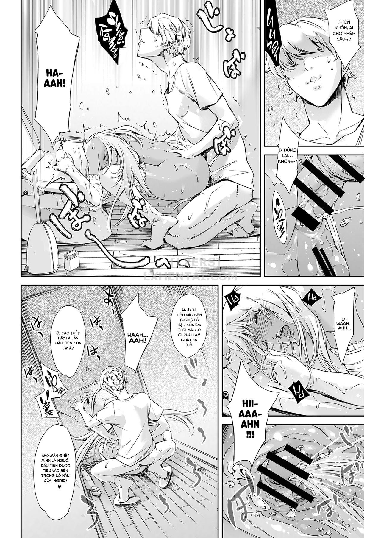 Đọc truyện hentai THE LUCKY HOLE Makai Kishi-sama wa Bokura no Onaho Oneshot