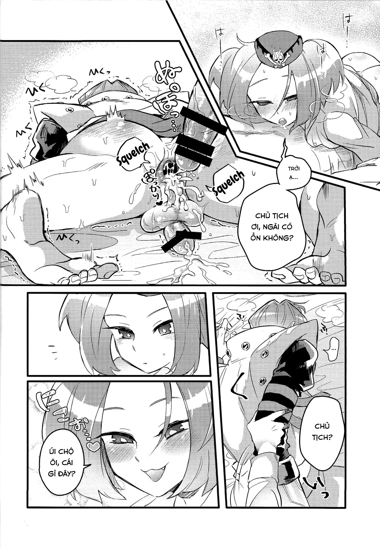 Đọc truyện hentai Shachou no Sekinin Oneshot