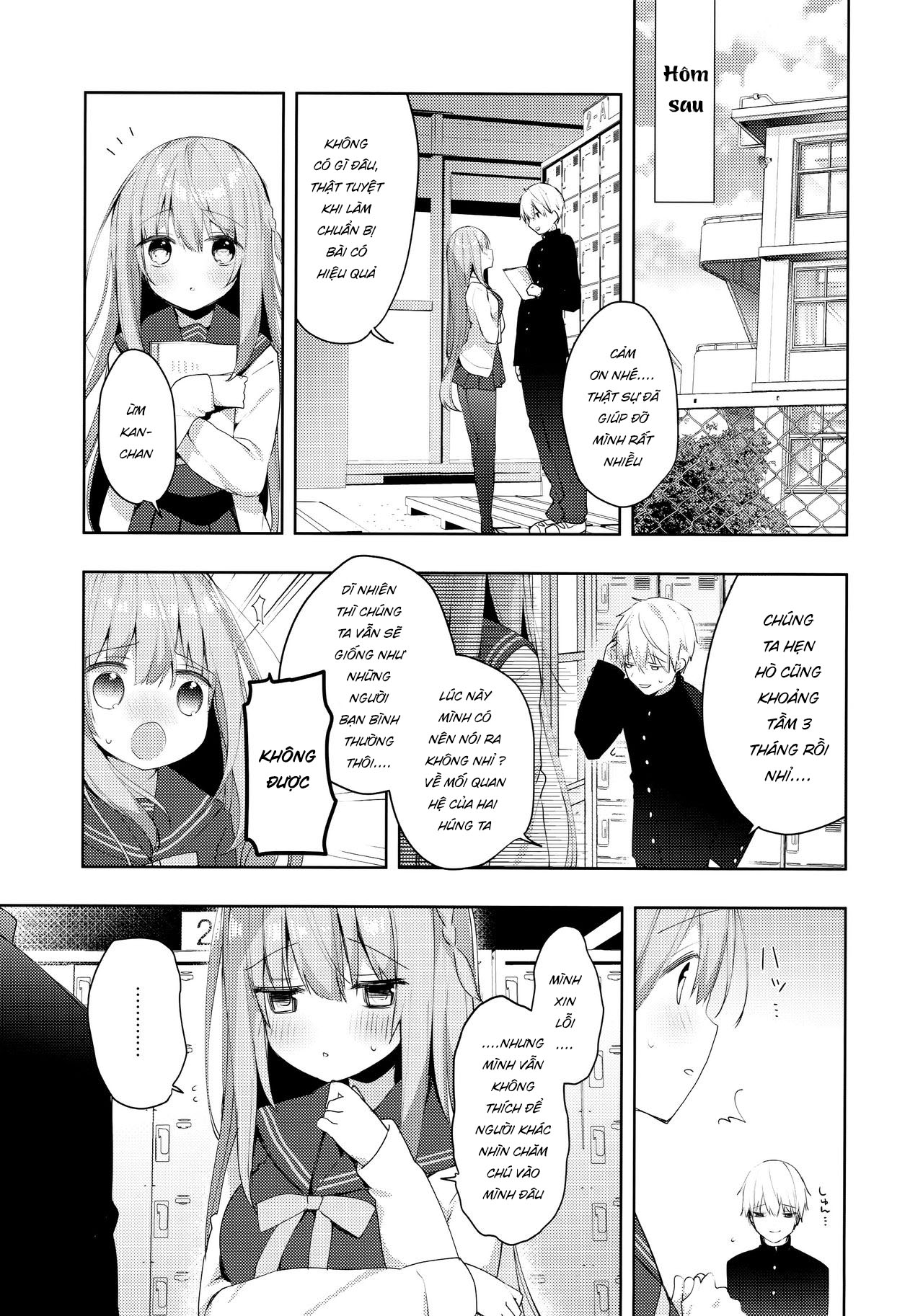 Đọc truyện hentai Kouhai Danshi ni Netorare SEX - Chap 1 - Có che