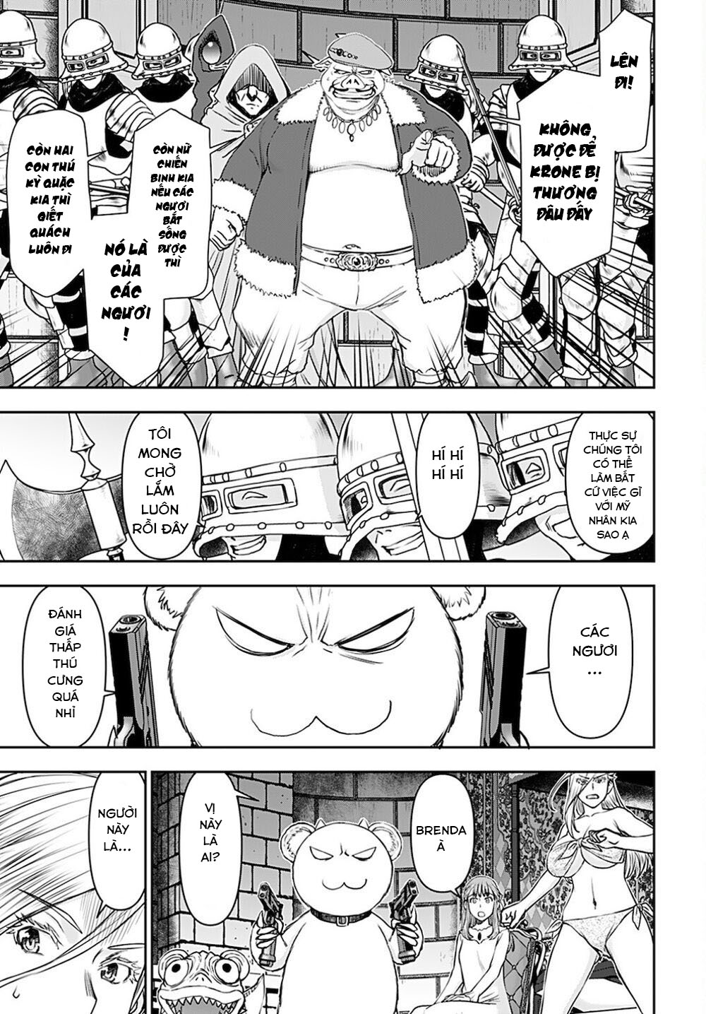 Đọc truyện hentai Xạ thủ mềm mại của Nữ chiến binh Chap 17