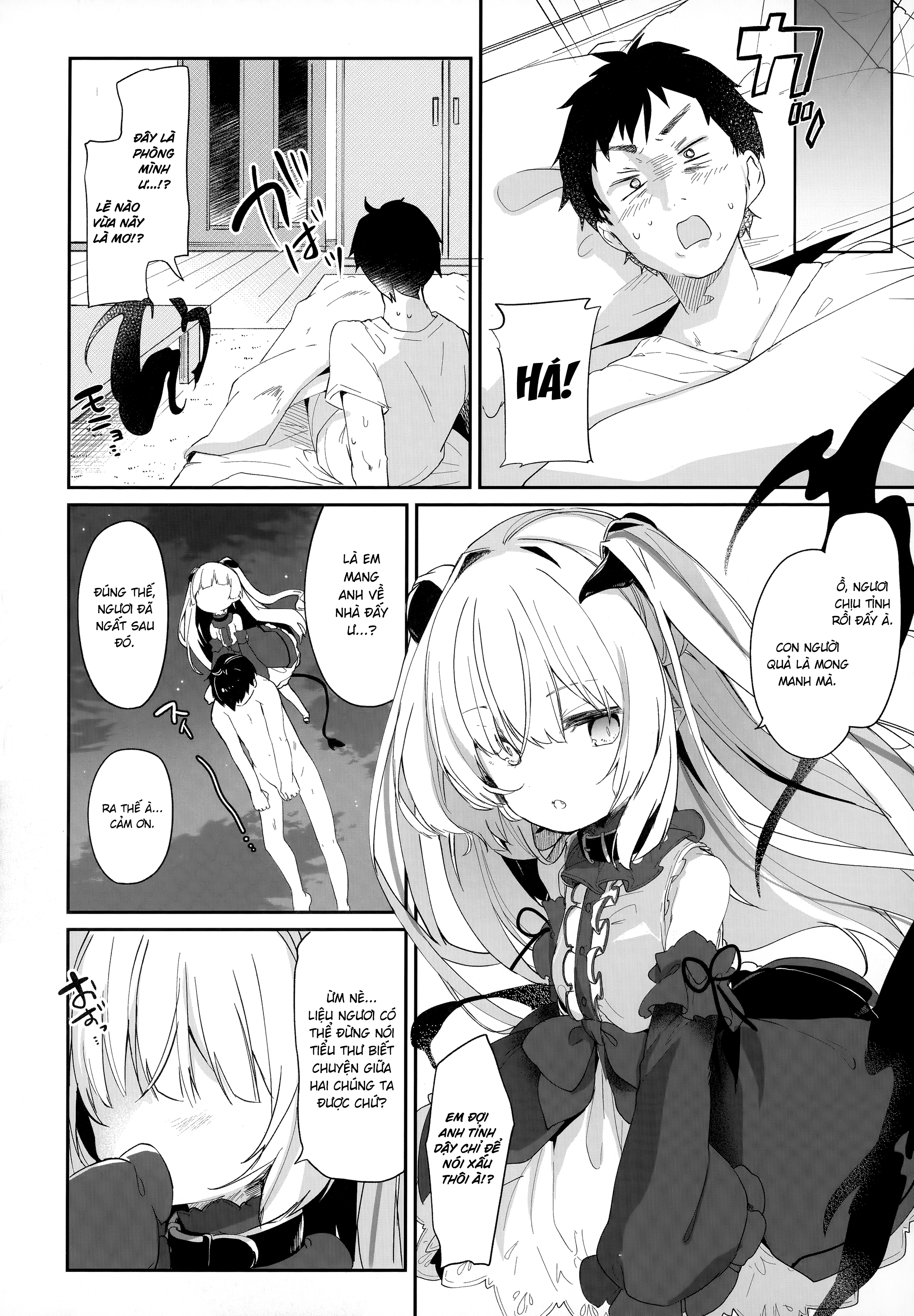 Đọc truyện hentai Nô Lệ Của Tiểu Succubus - Chap 2
