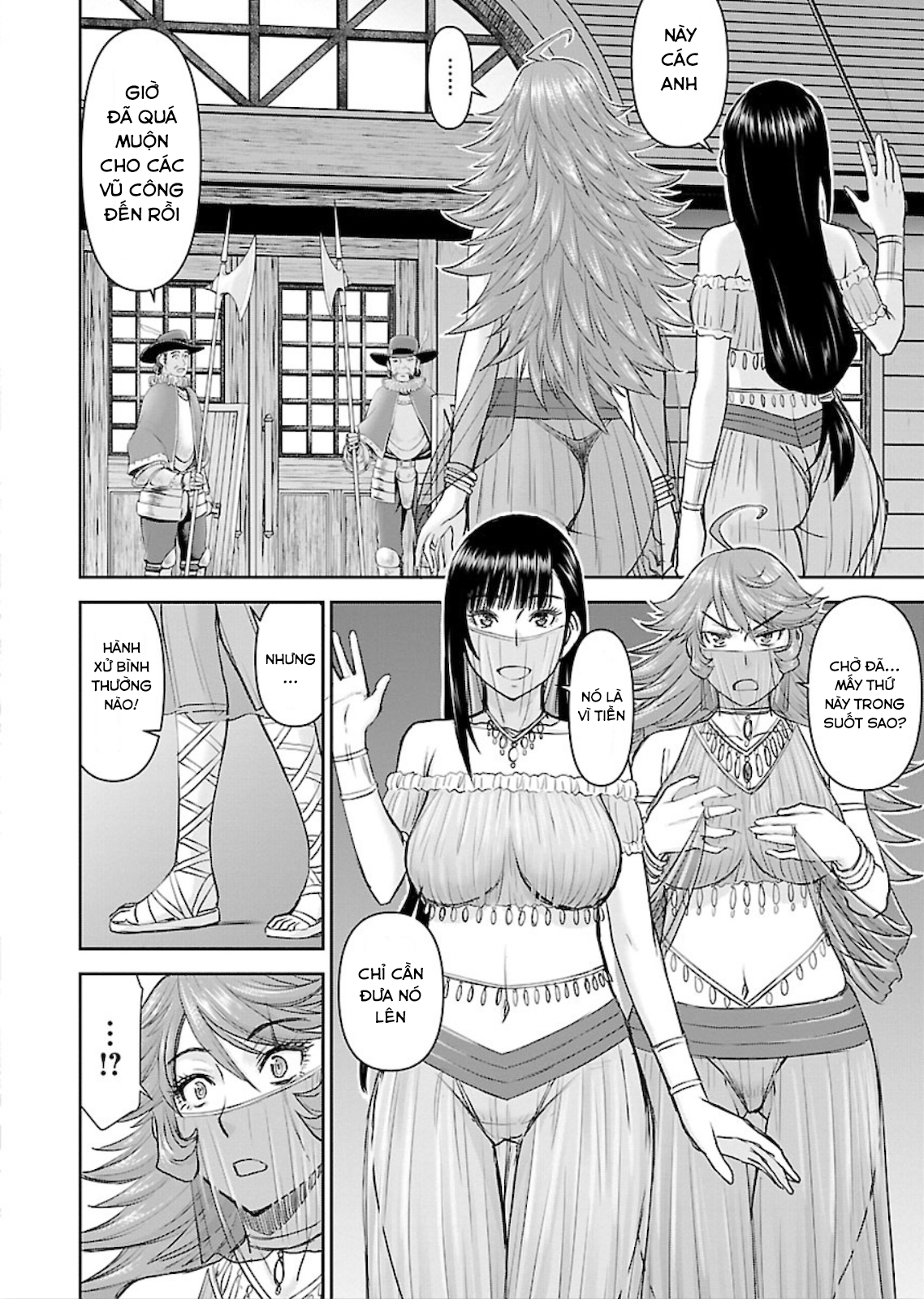 Đọc truyện hentai Xạ thủ mềm mại của Nữ chiến binh - Chap 3