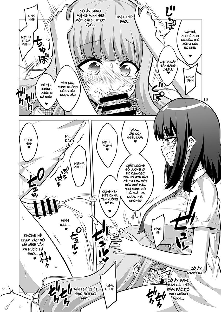 Đọc truyện hentai Otokonoko ga Futanari JK DeliHeal o Yondara Byou de Mesu Ochi - Oneshot