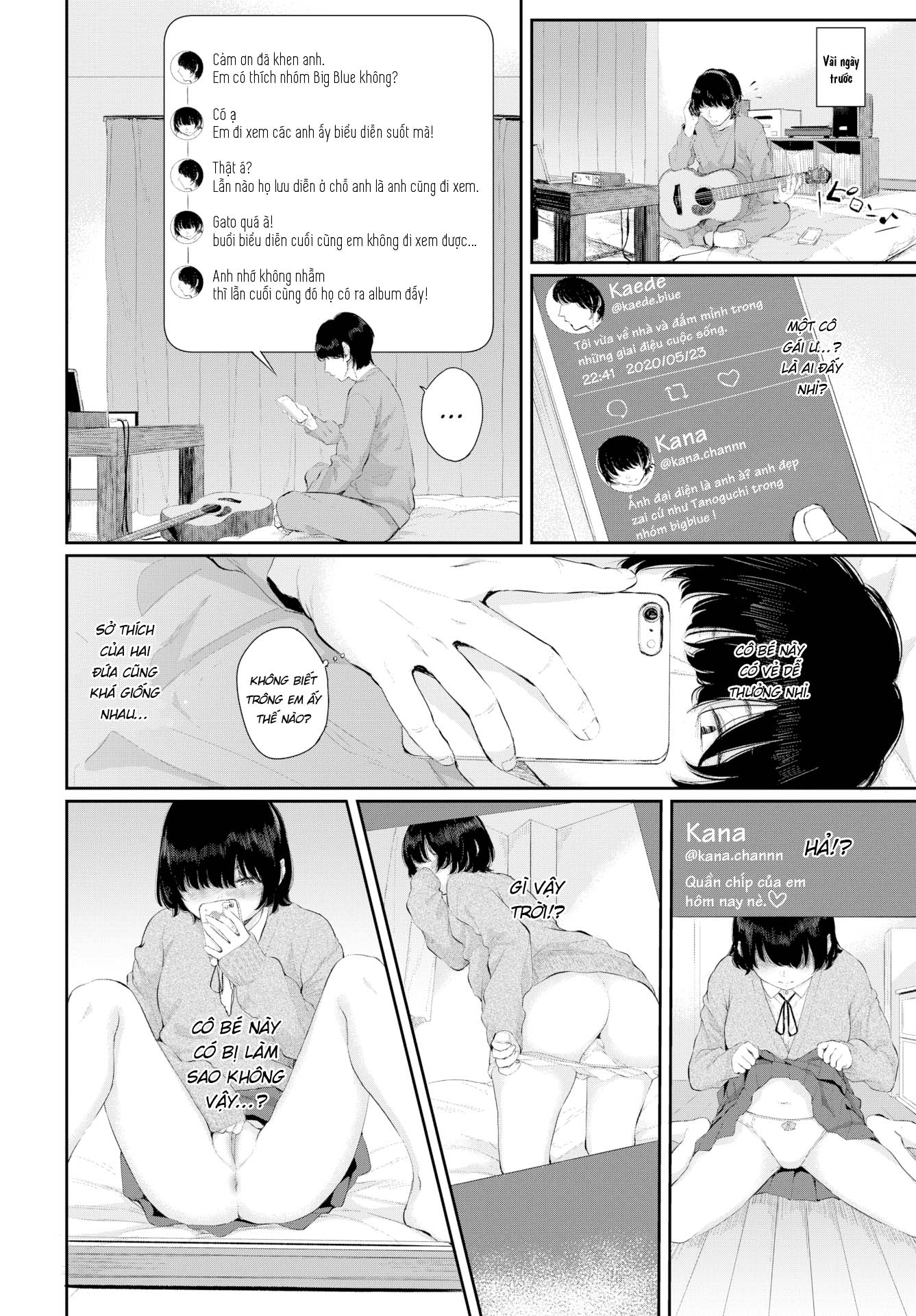 Đọc truyện hentai Hoa Nở Không Màu - Chap 1