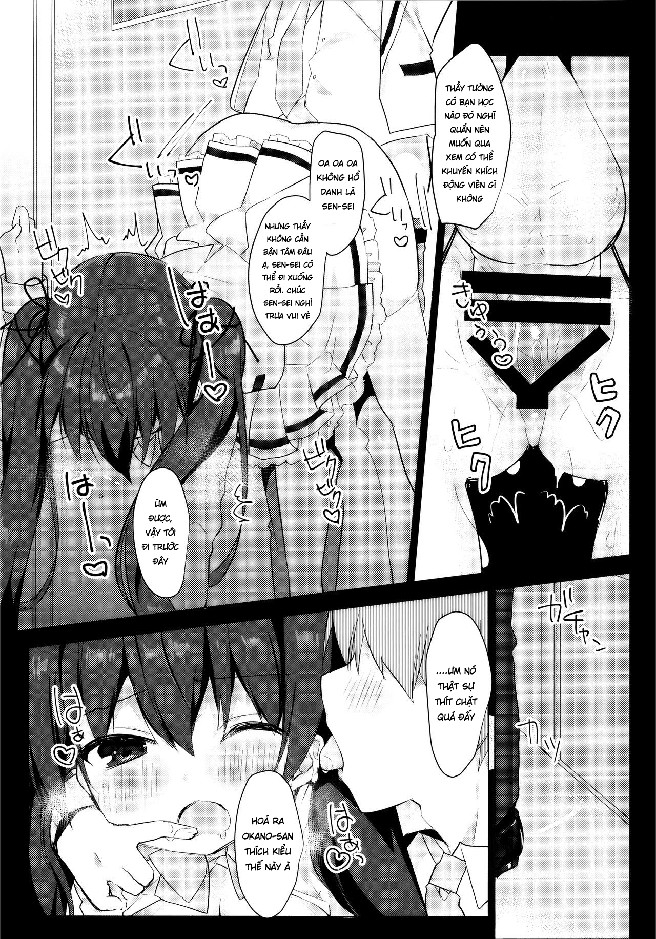 Đọc truyện hentai Hazukashii node Anata no Zecchou Misete Kudasai! - Oneshot