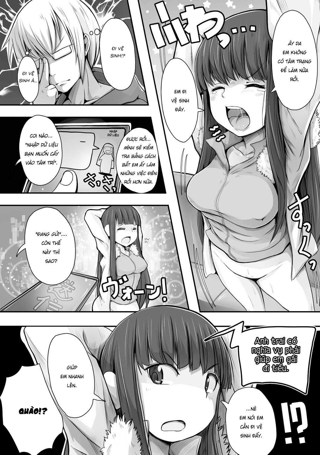 Đọc truyện hentai Hack em gái loli vú bự - Oneshot