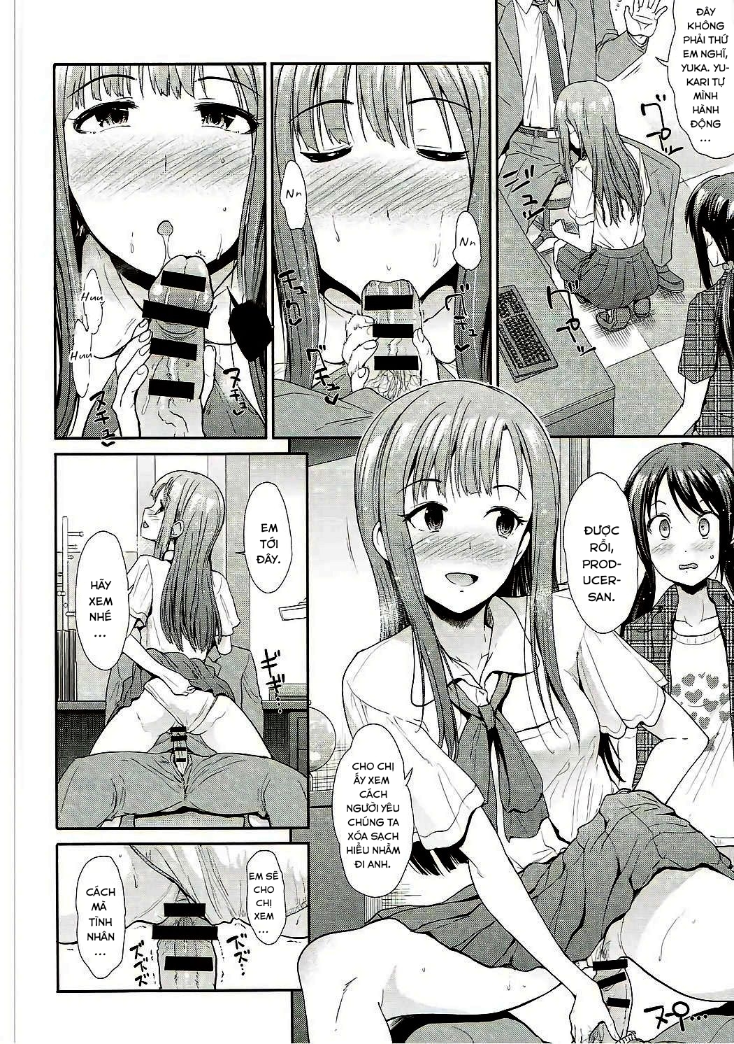 Đọc truyện hentai Daraku no Yuri Etsuraku no Sono (THE IDOLM@STER CINDERELLA GIRLS) - Oneshot
