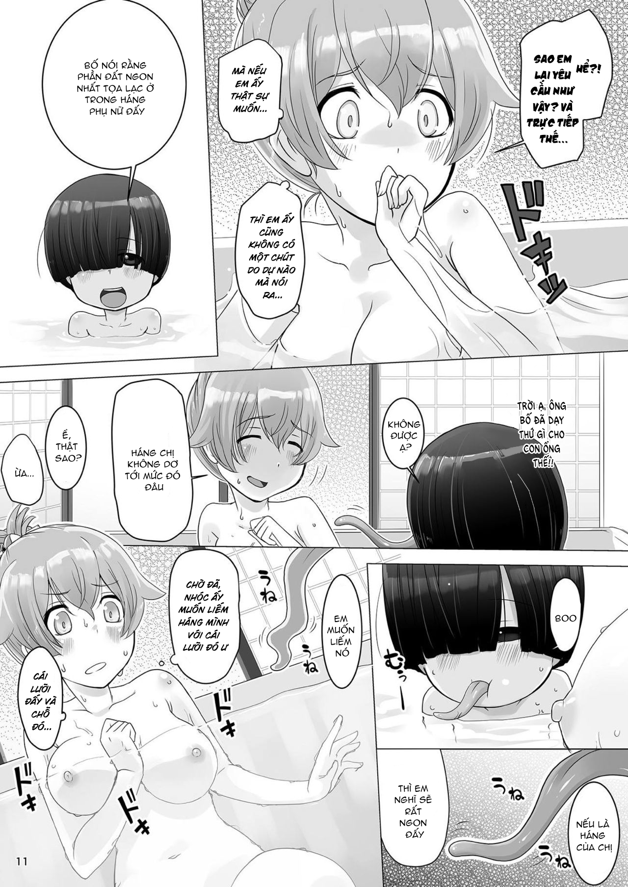 Đọc truyện hentai Chơi nhau trong bồn tắm Oneshot