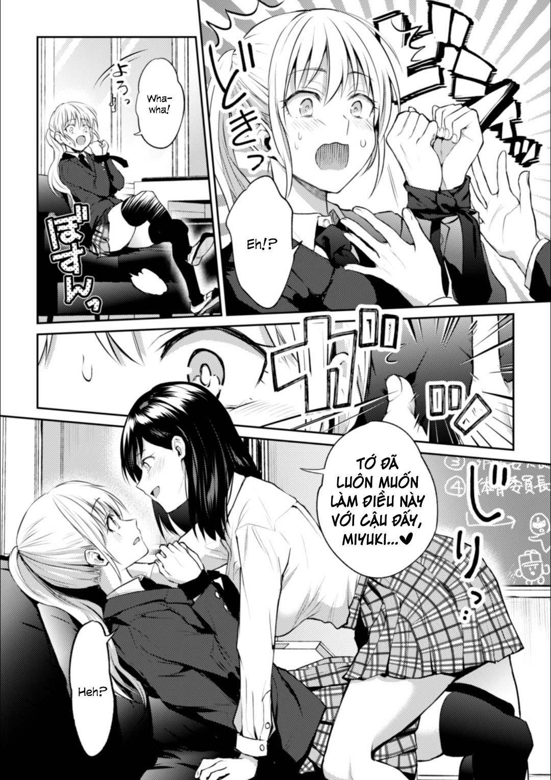 Đọc truyện hentai Kaichou to Fukukaichou no Fujun na Otsukiai - Chap 1