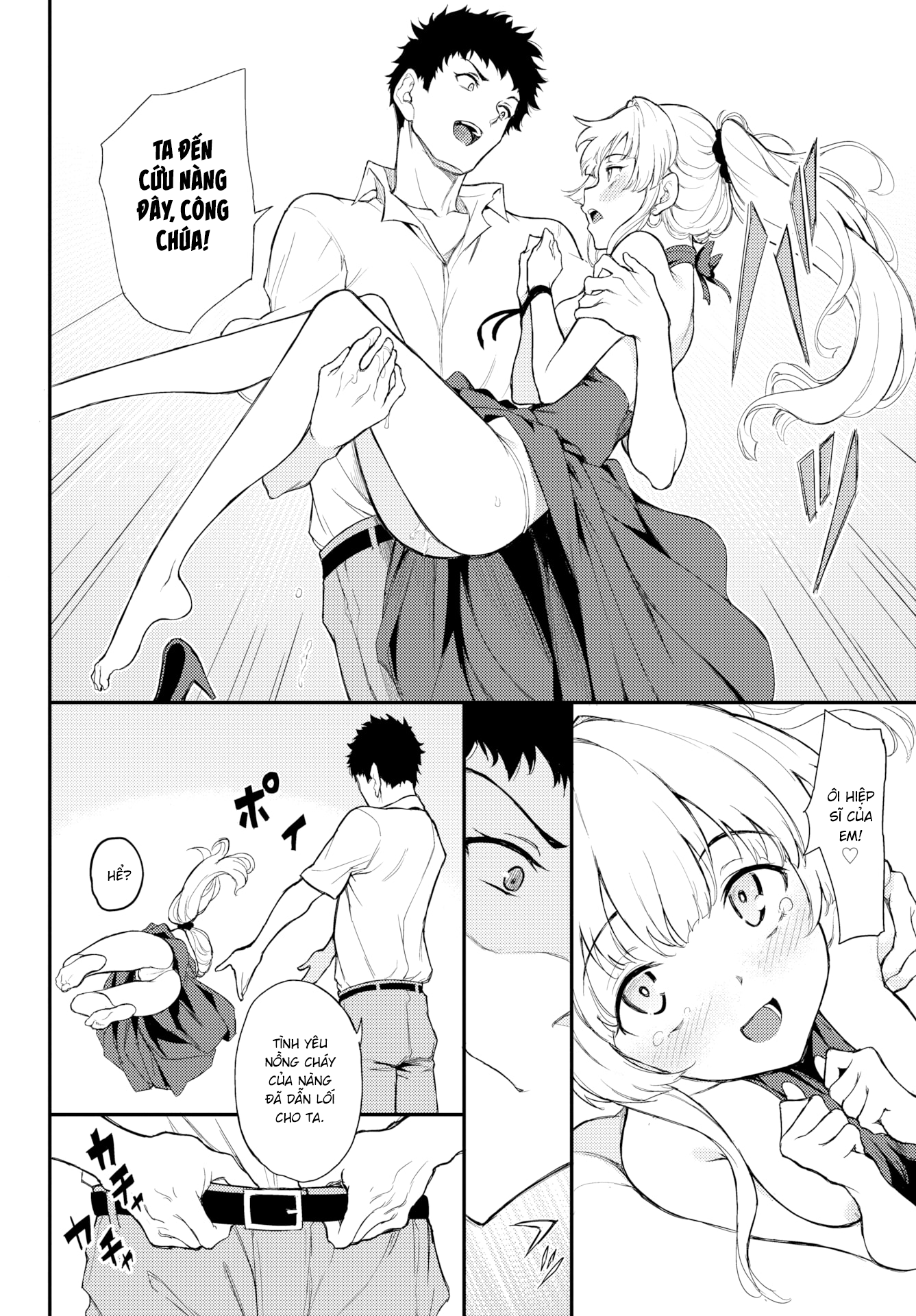 Đọc truyện hentai Tiểu Thư Shino Giận Mất Rồi ❤ - Chap 2