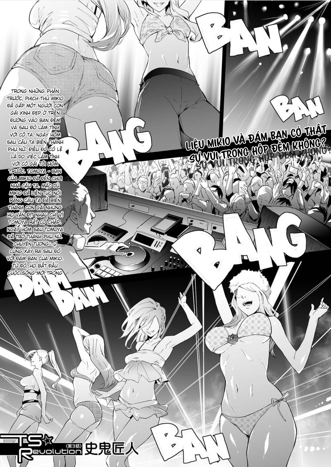 Đọc truyện hentai TS Revolution Chap 3