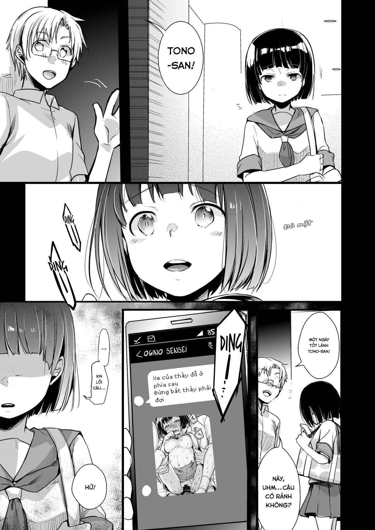 Đọc truyện hentai Một cô gái cảm thấy tốt khi đi học cùng một trường luyện thi - Chap 1