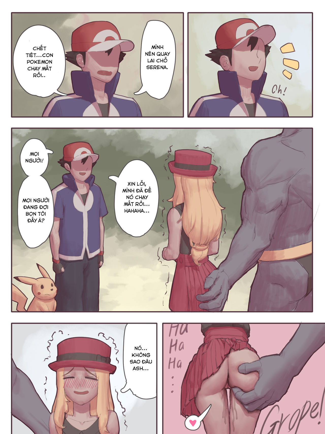 Đọc truyện hentai Machamp Used Knock Up! - Chap 3