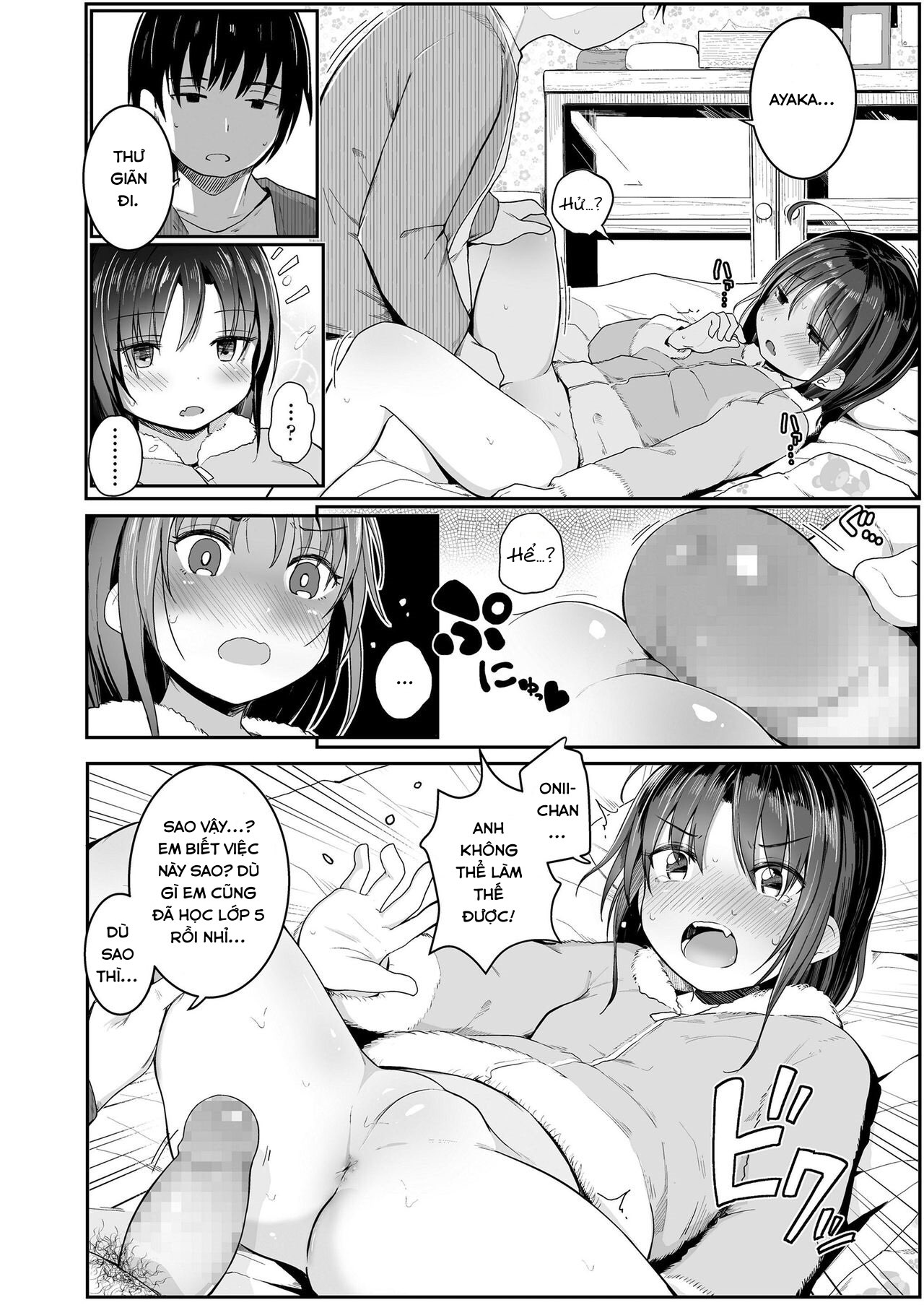 Đọc truyện hentai Bí mật của cô em gái nhỏ - Oneshot