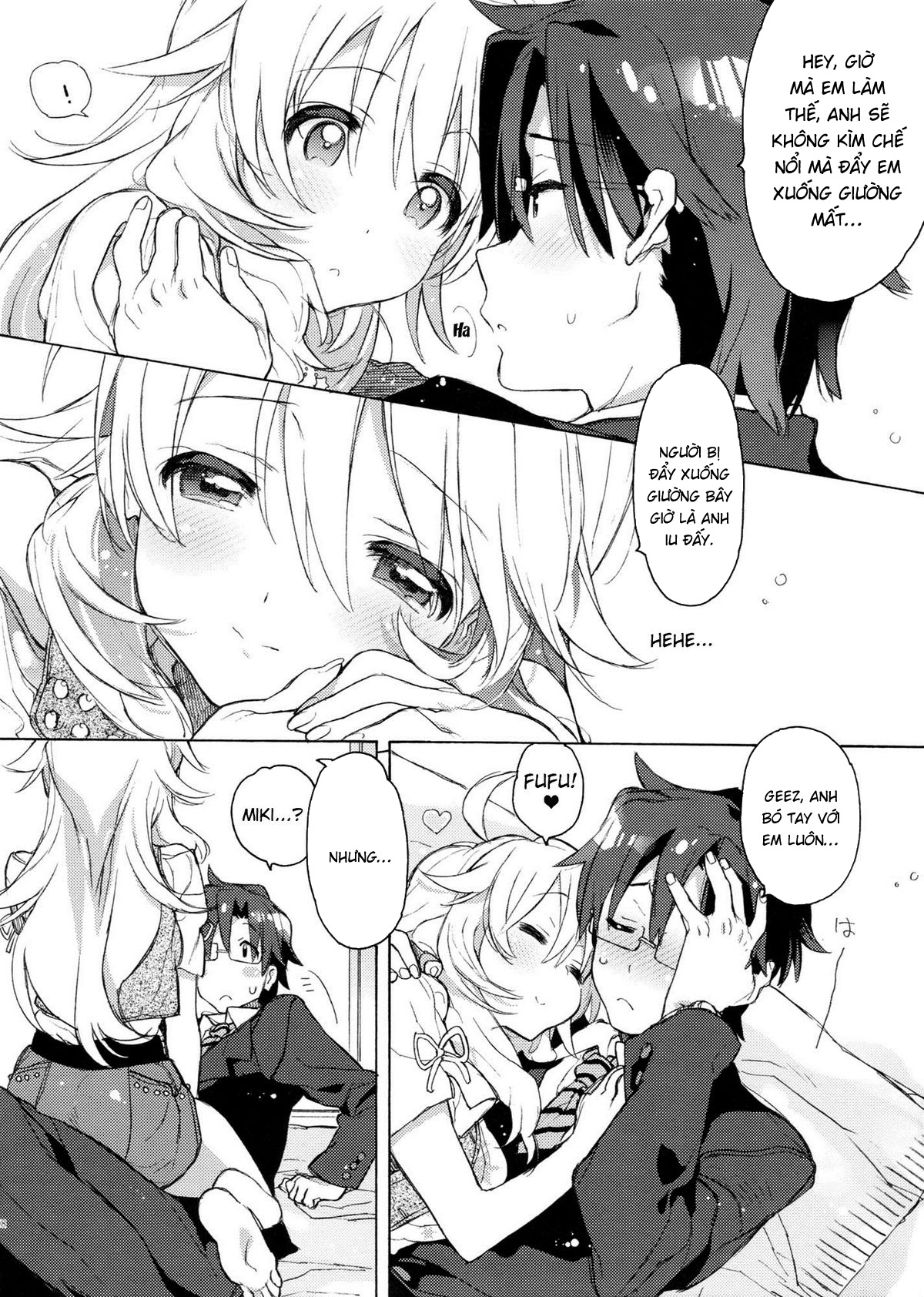 Đọc truyện hentai Miki Hoshii series - Mật ngọt và cảm xúc của Miki