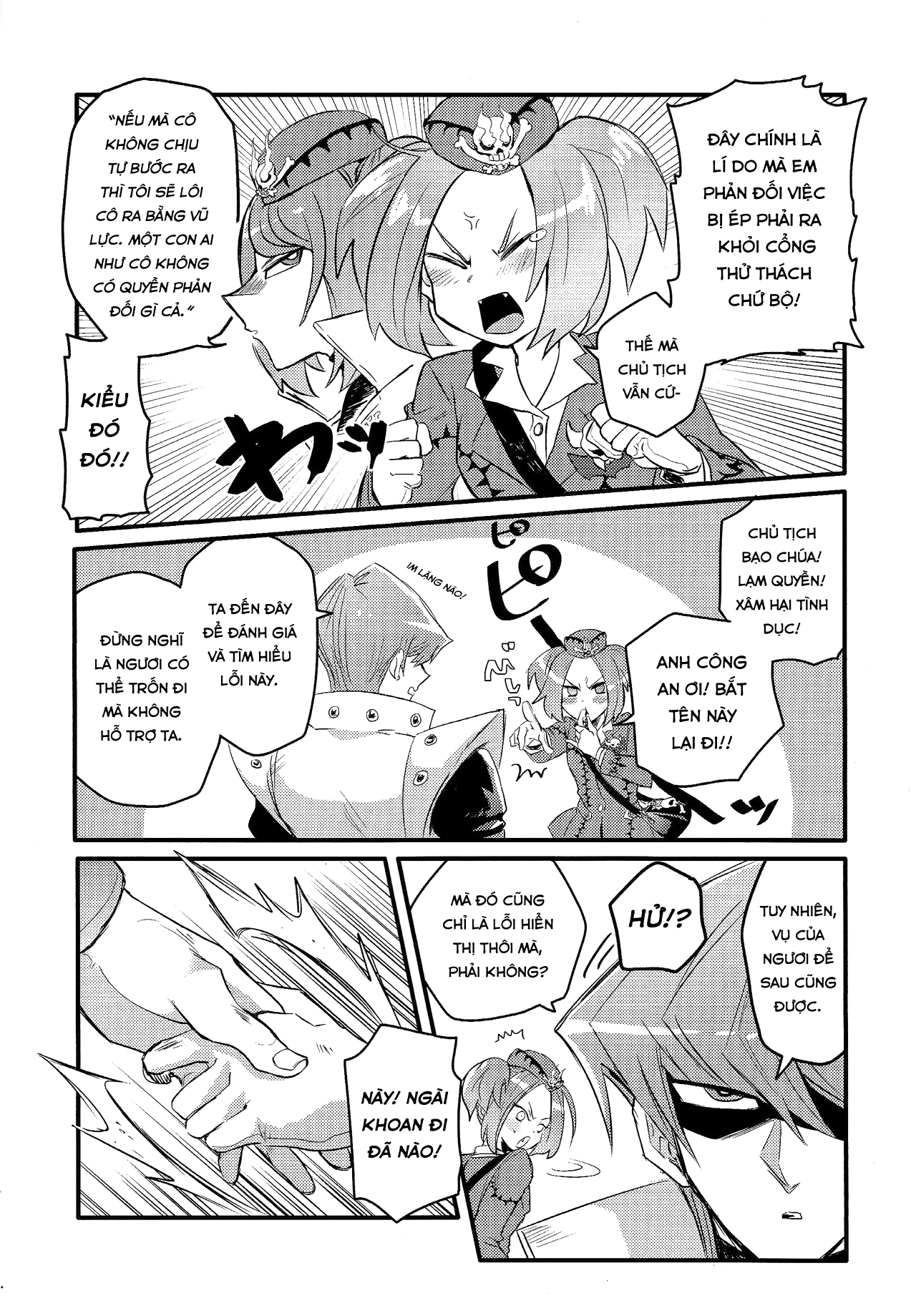 Đọc truyện hentai Shachou no Sekinin Oneshot