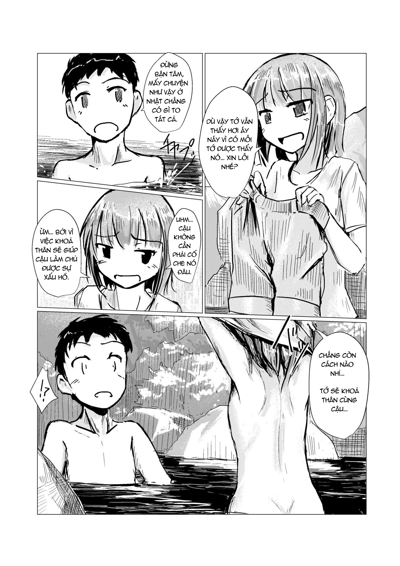Đọc truyện hentai Vui đùa dưới sông - Oneshot