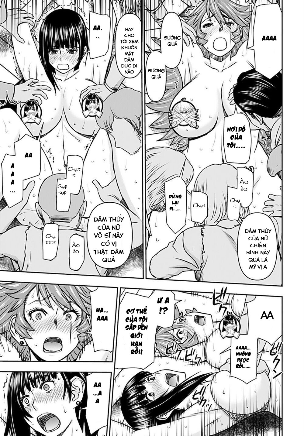 Đọc truyện hentai Xạ thủ mềm mại của Nữ chiến binh Chap 17