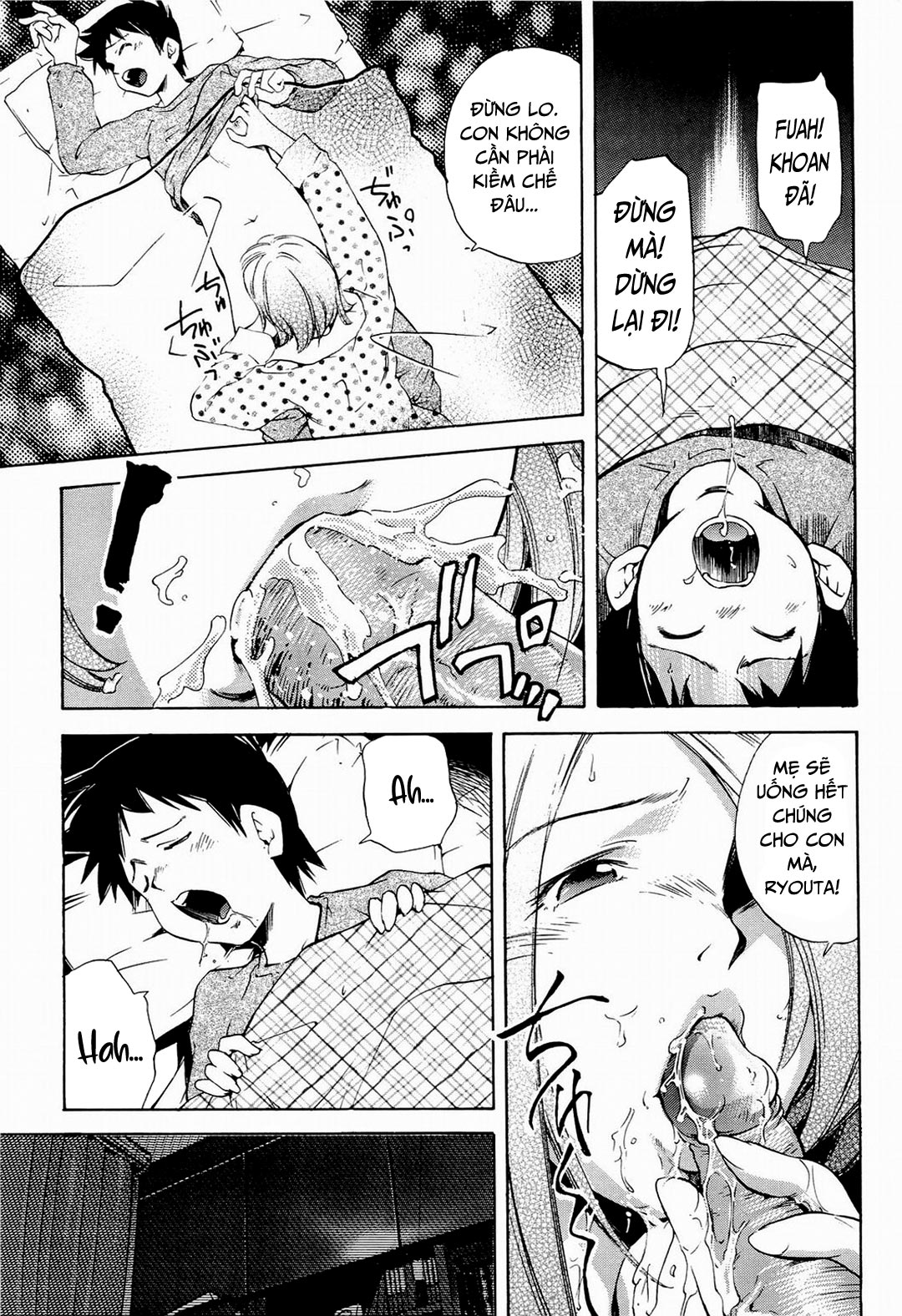 Đọc truyện hentai Khát khao mẹ và con trai - Chap 6 - Vị khách trong đêm