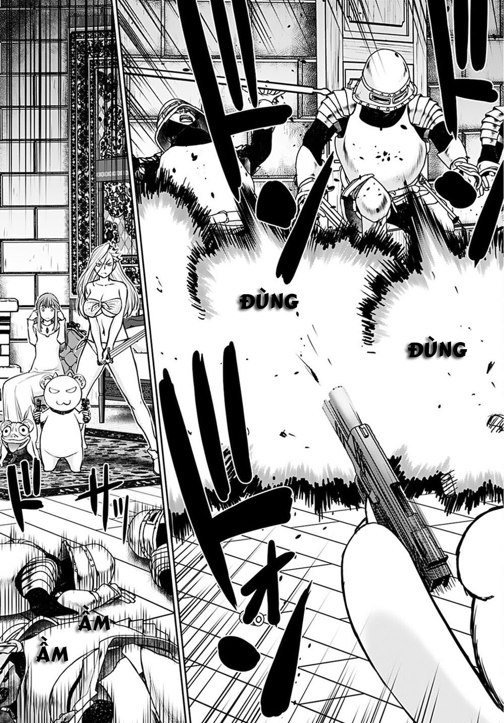 Đọc truyện hentai Xạ thủ mềm mại của Nữ chiến binh Chap 17