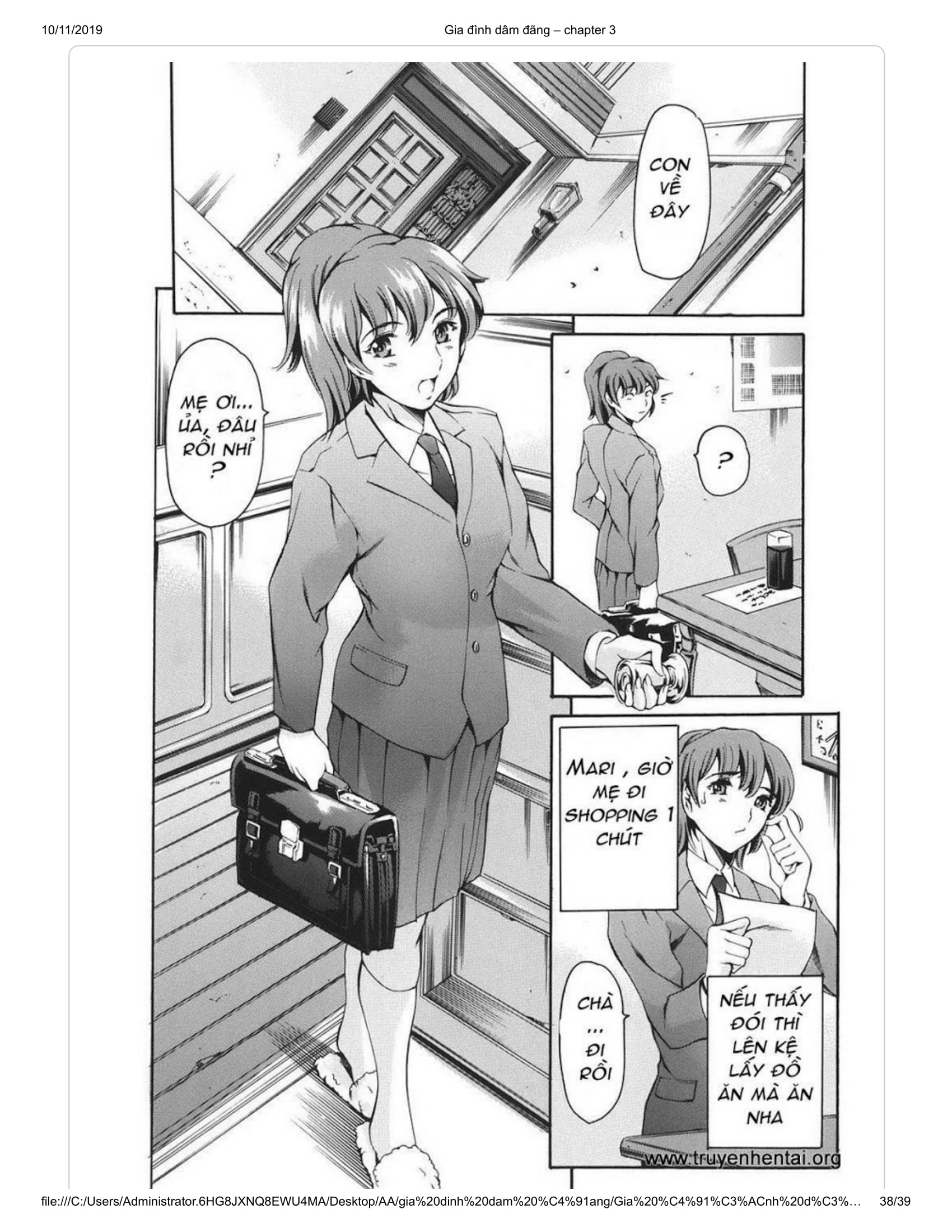 Đọc truyện hentai Katei no Jijou Chap 6