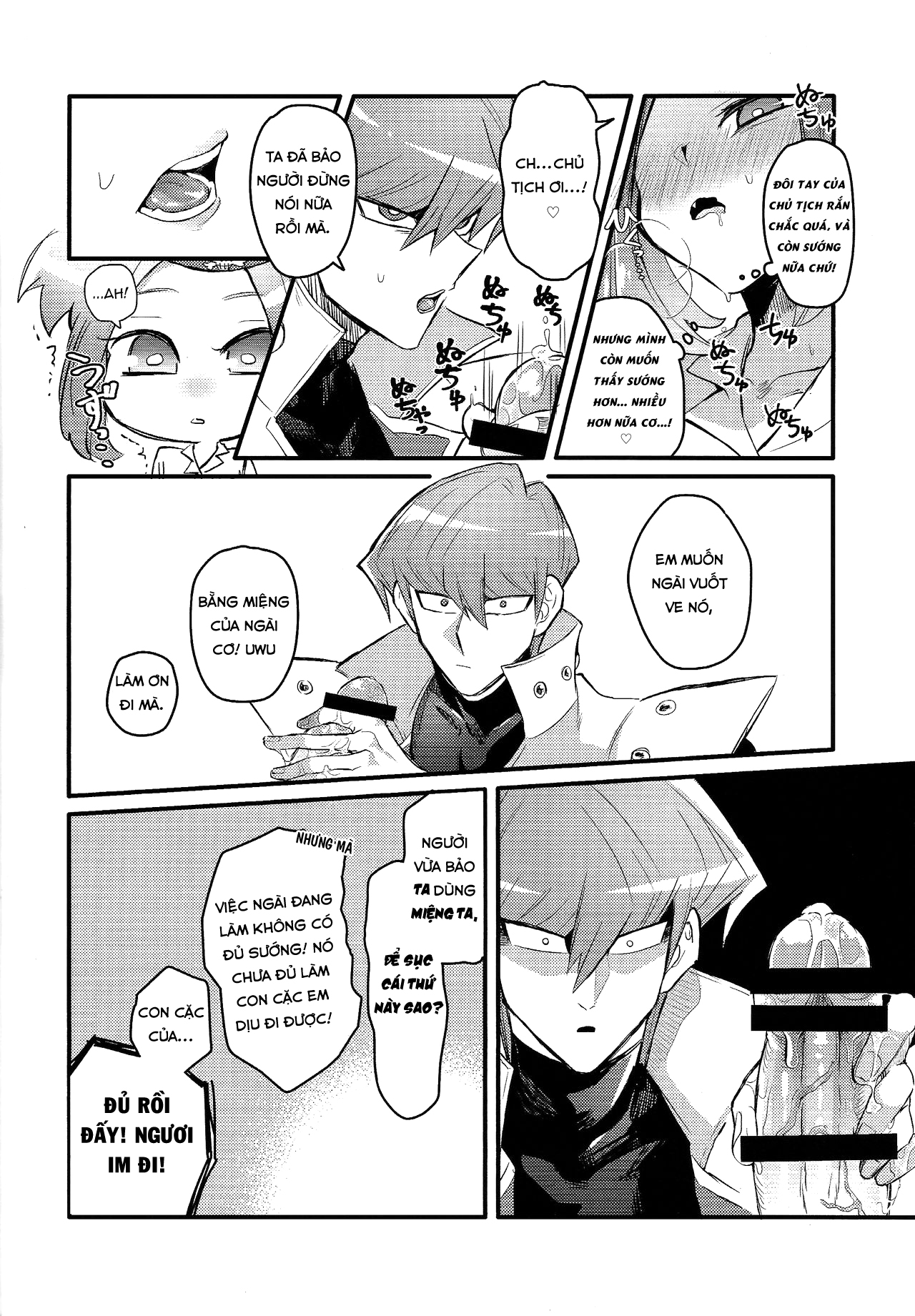 Đọc truyện hentai Shachou no Sekinin Oneshot