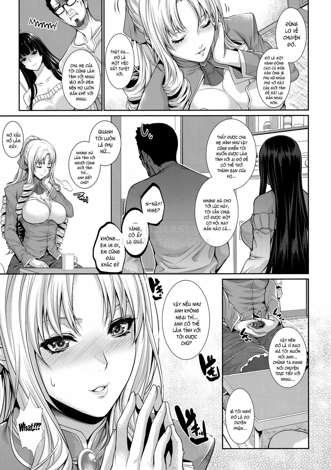 Đọc truyện hentai Yonjyouhan x Monogatari Nijoume - Oneshot