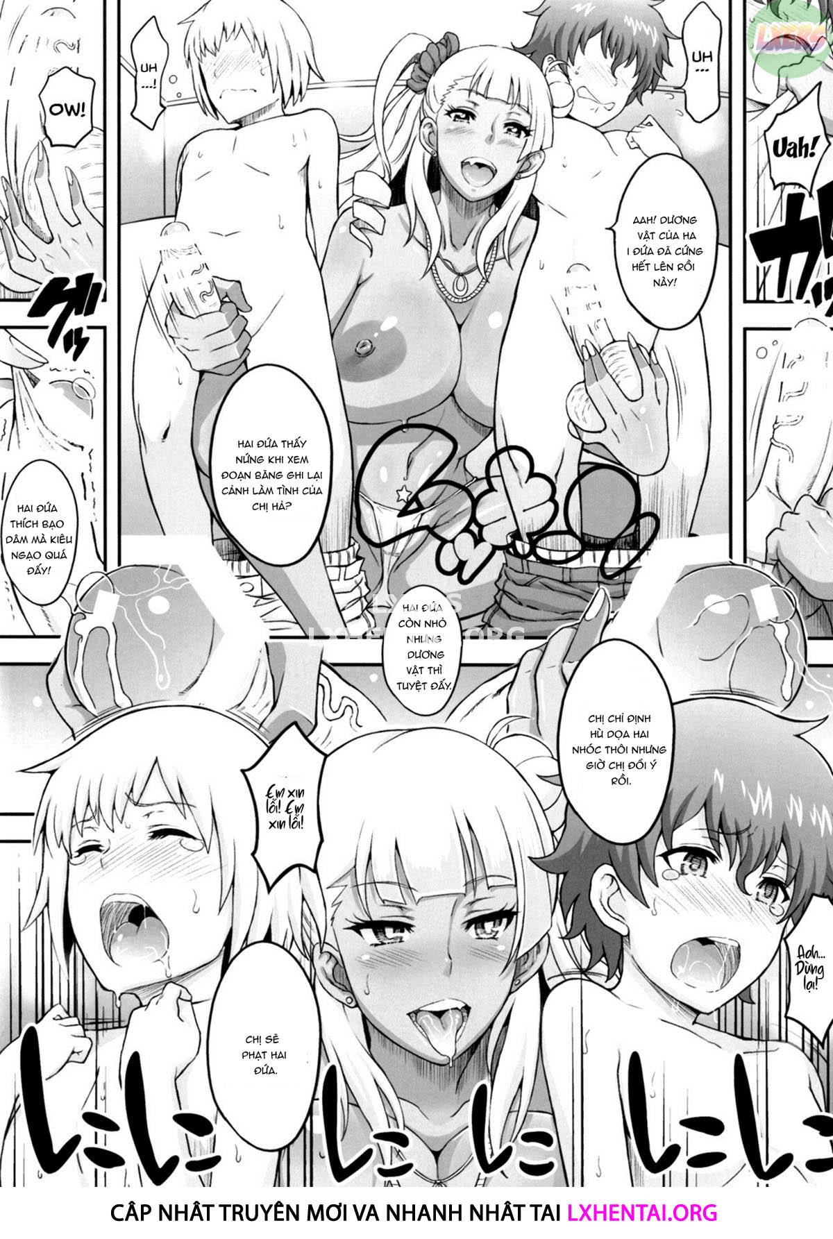 Đọc truyện hentai Omakase Fudeoroshi Galko-chan - Chap 2 - END