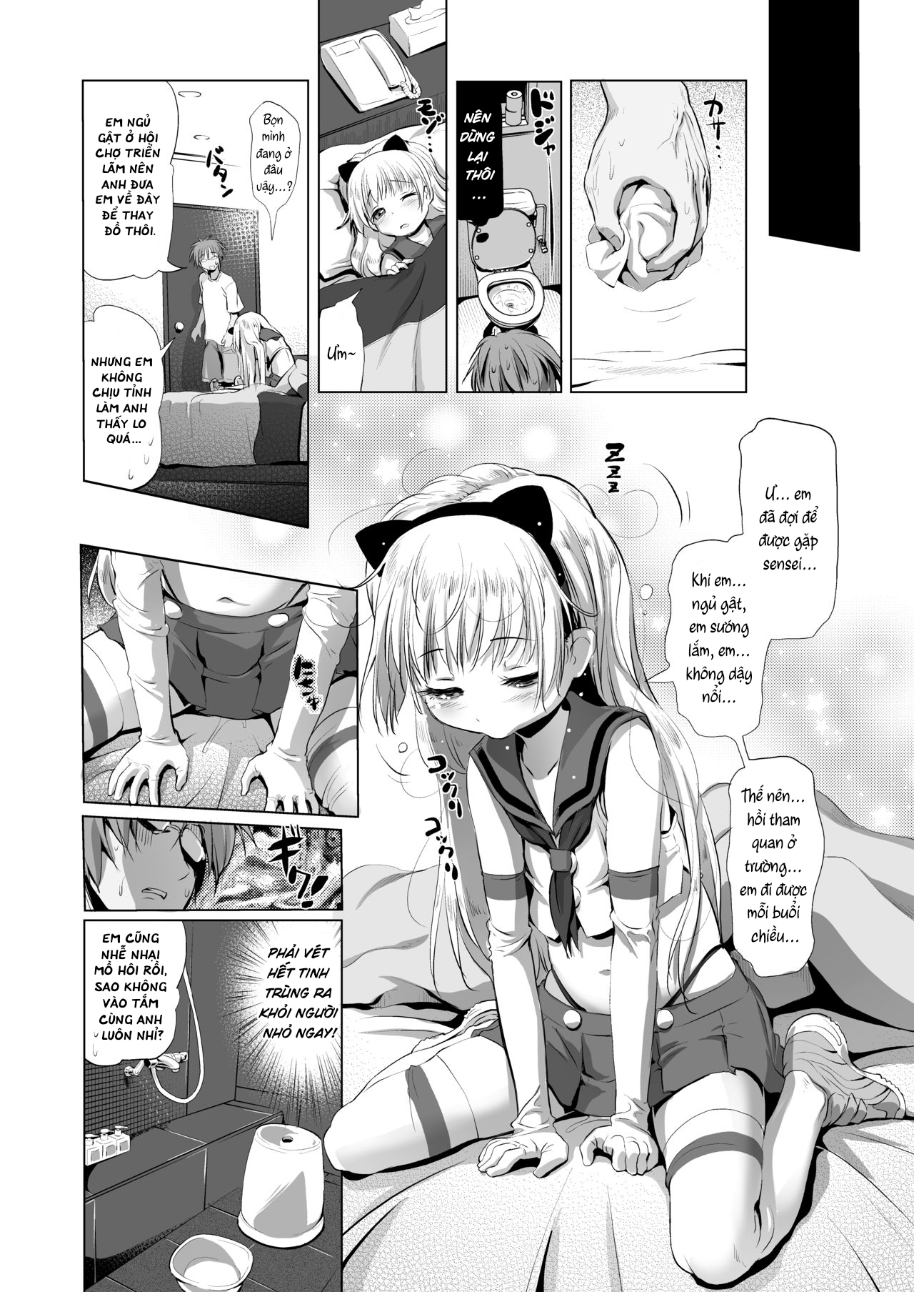 Đọc truyện hentai Xơi em loli trong trang phục cosplay gợi cảm - Chap 1