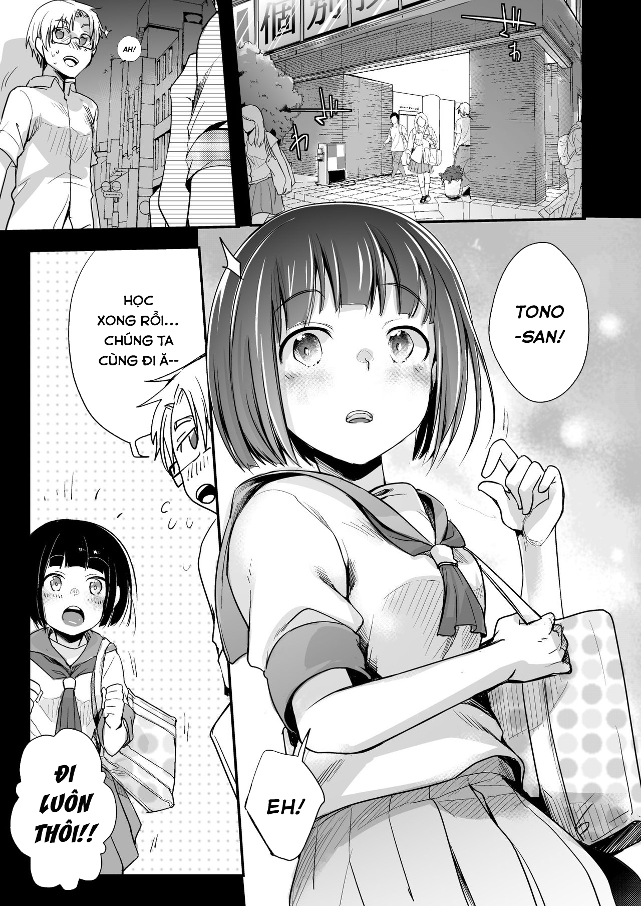 Đọc truyện hentai Một cô gái cảm thấy tốt khi đi học cùng một trường luyện thi - Chap 1