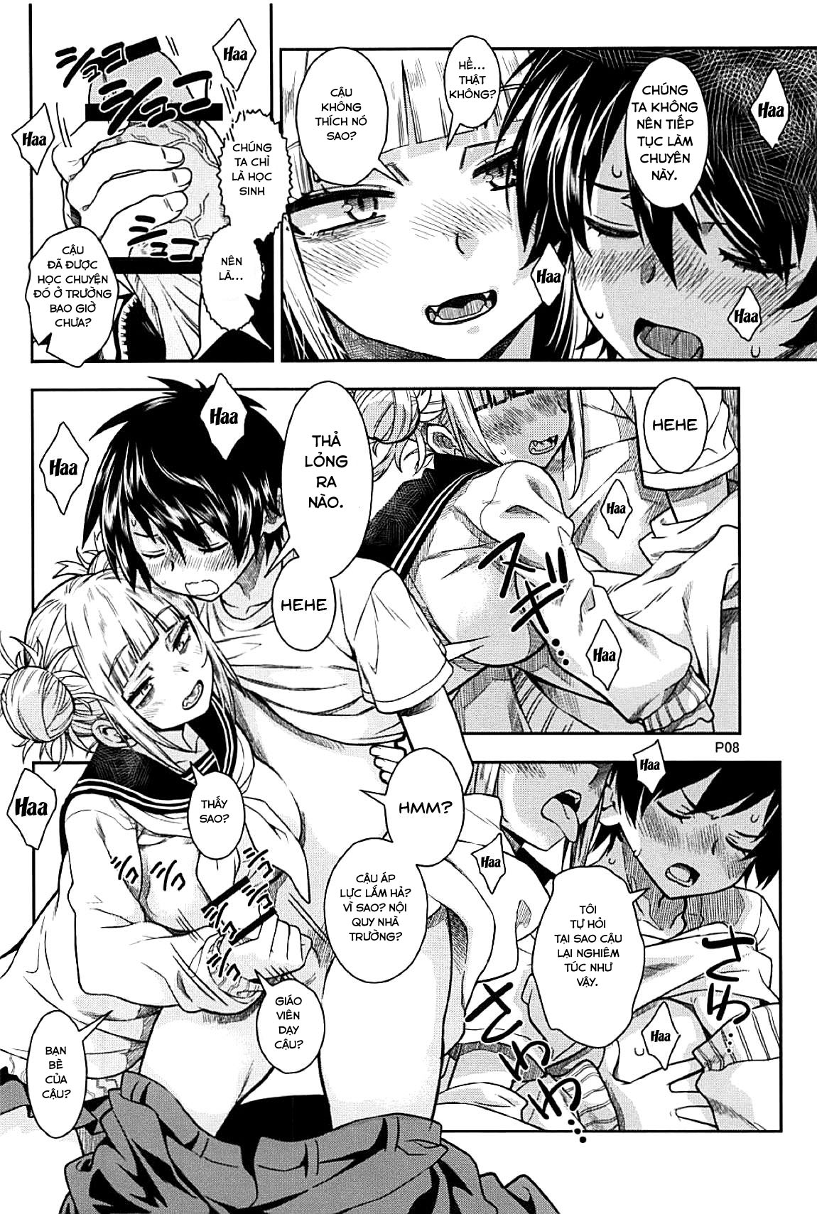 Đọc truyện hentai Motto WARU I KO (Boku no Hero Academia) - Oneshot