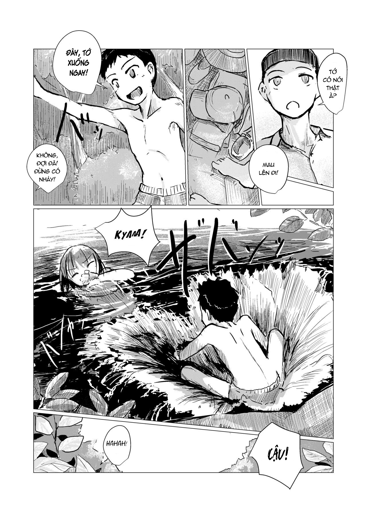 Đọc truyện hentai Vui đùa dưới sông - Oneshot