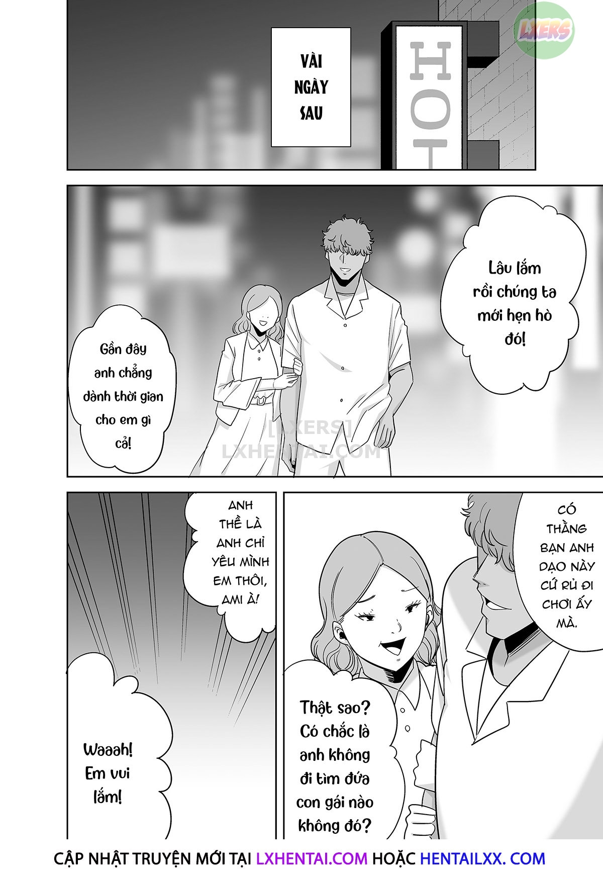 Đọc truyện hentai Natsuzuma ~Natsu, Ryokan, Nanpa Otoko-Tachi Ni Ochita Tsuma~ Chap 4 Không che