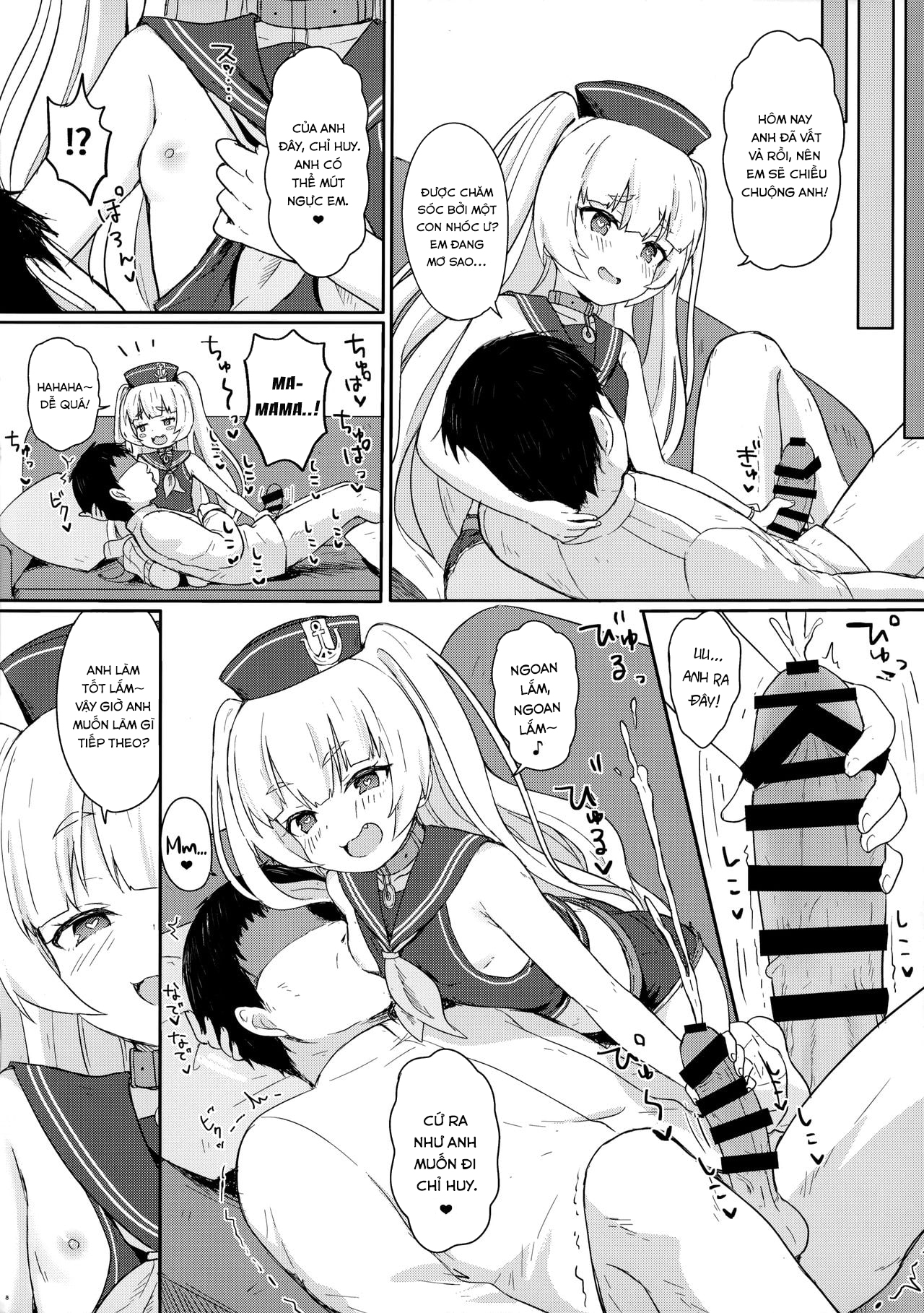 Đọc truyện hentai Leave Everything To Bache! (Azur Lane) - Oneshot