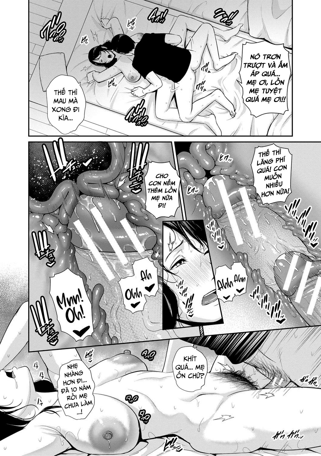 Đọc truyện hentai Ba người mẹ cuồng dâm - Chap 7
